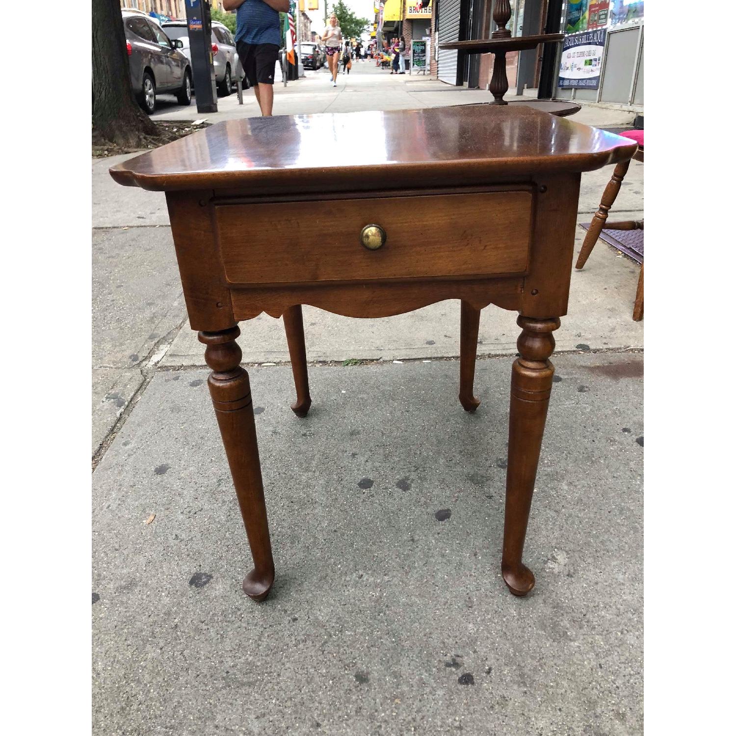 Vintage Hammary Furniture Maple End Table - image-14