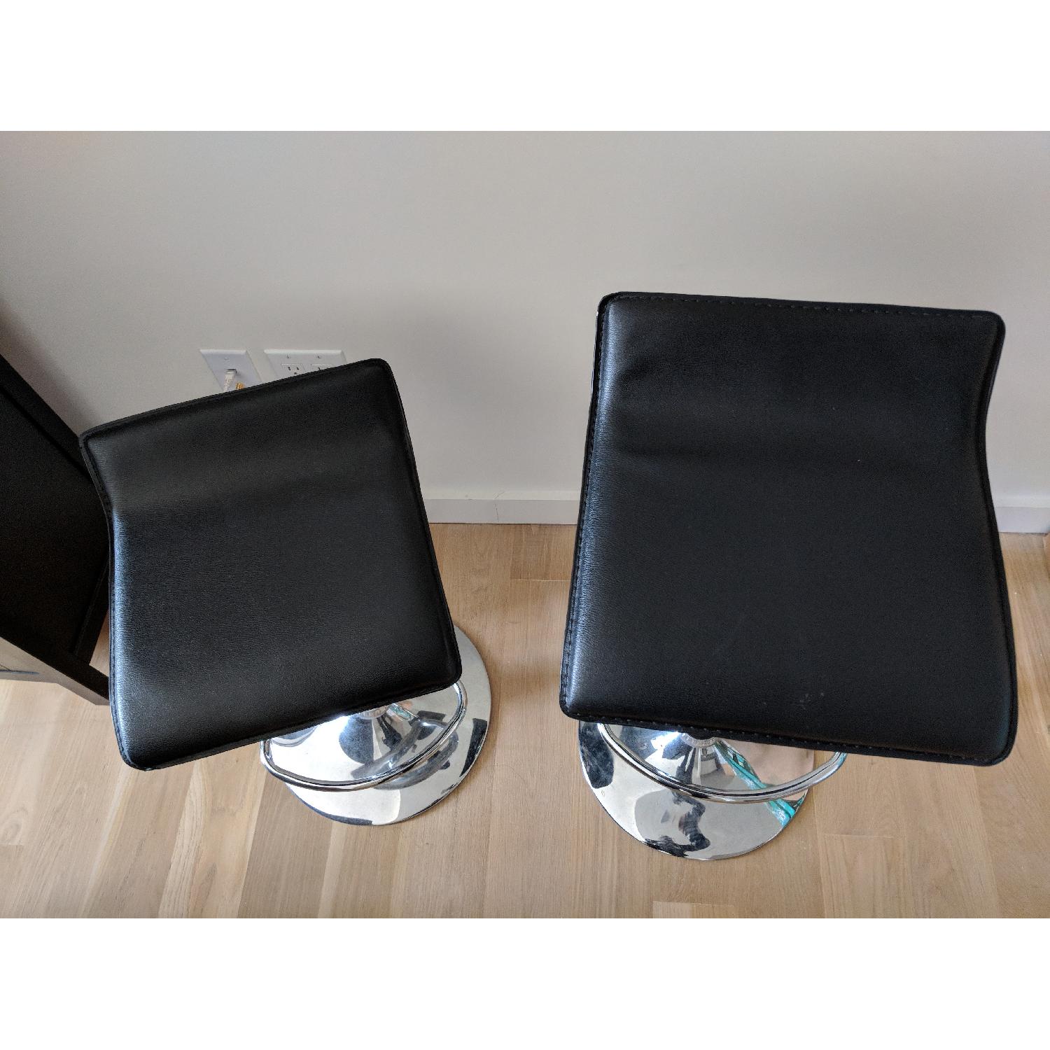 Ikea Faux Leather Bar Stools AptDeco