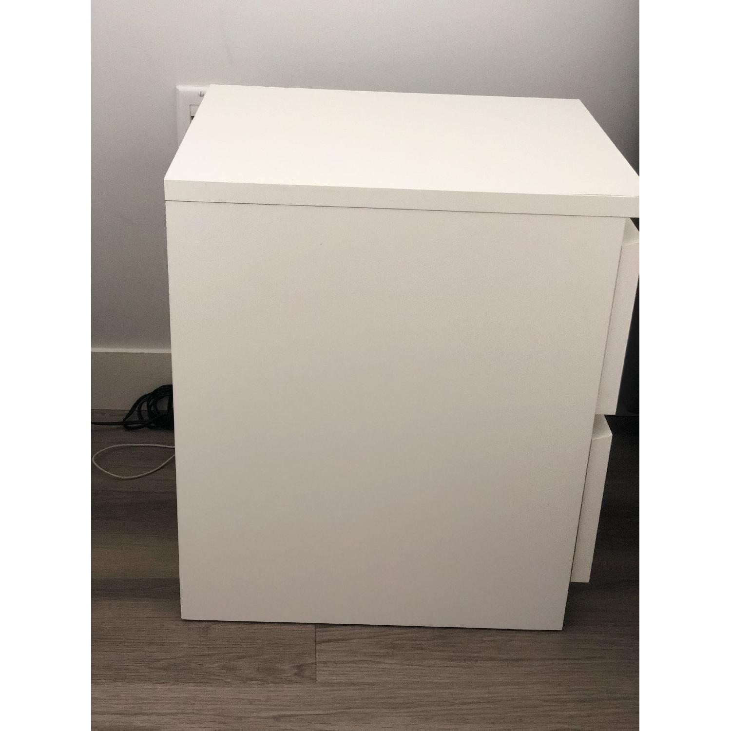Ikea Malm 2 Drawer Nightstand - image-3