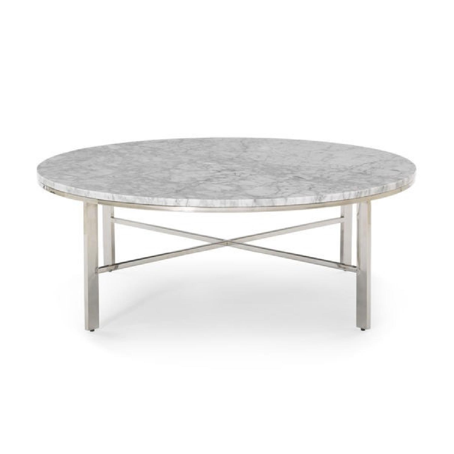 Mitchell Gold + Bob Williams York Round Cocktail Table AptDeco