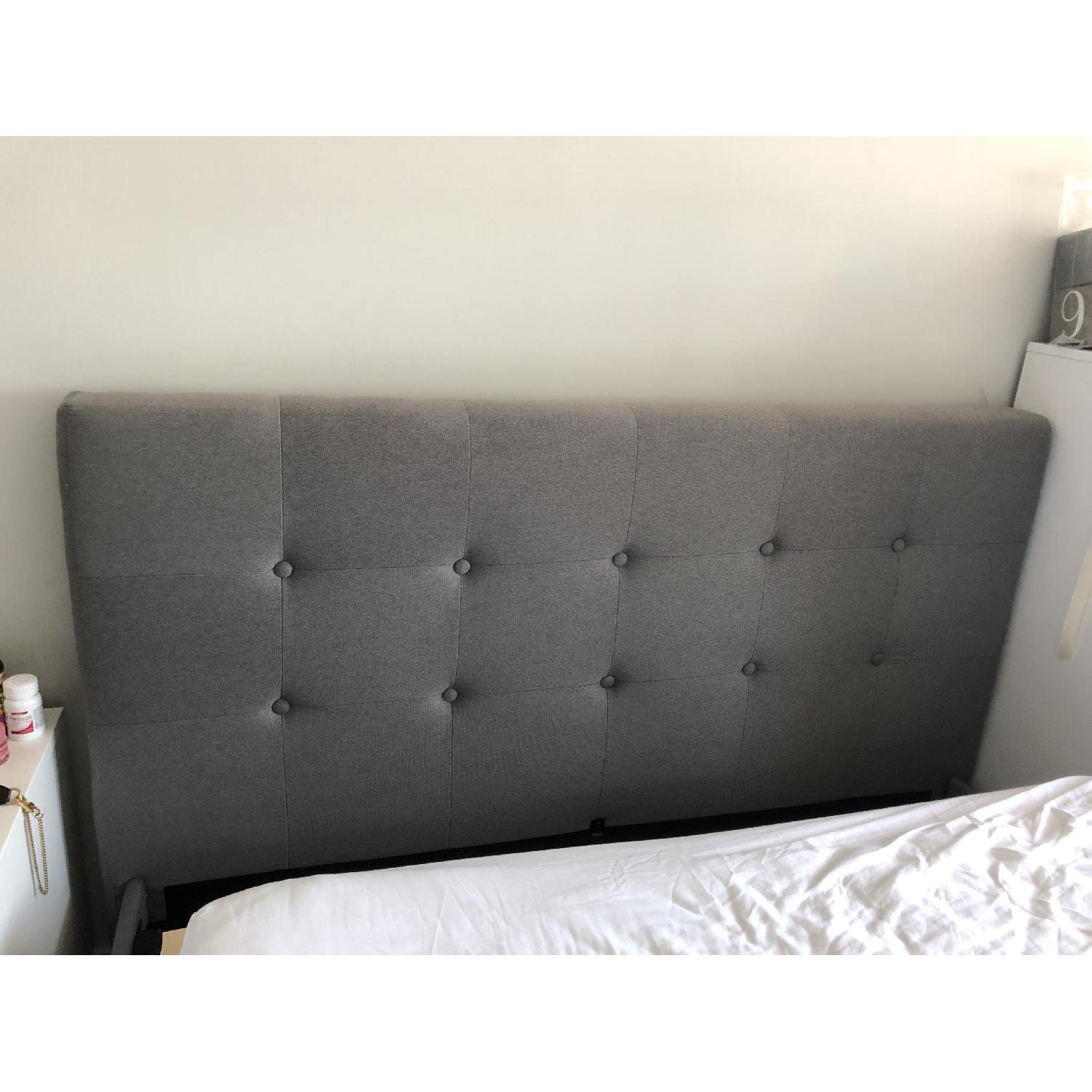 DHP Rose Linen Tufted Upholstered Platform Bed - image-2