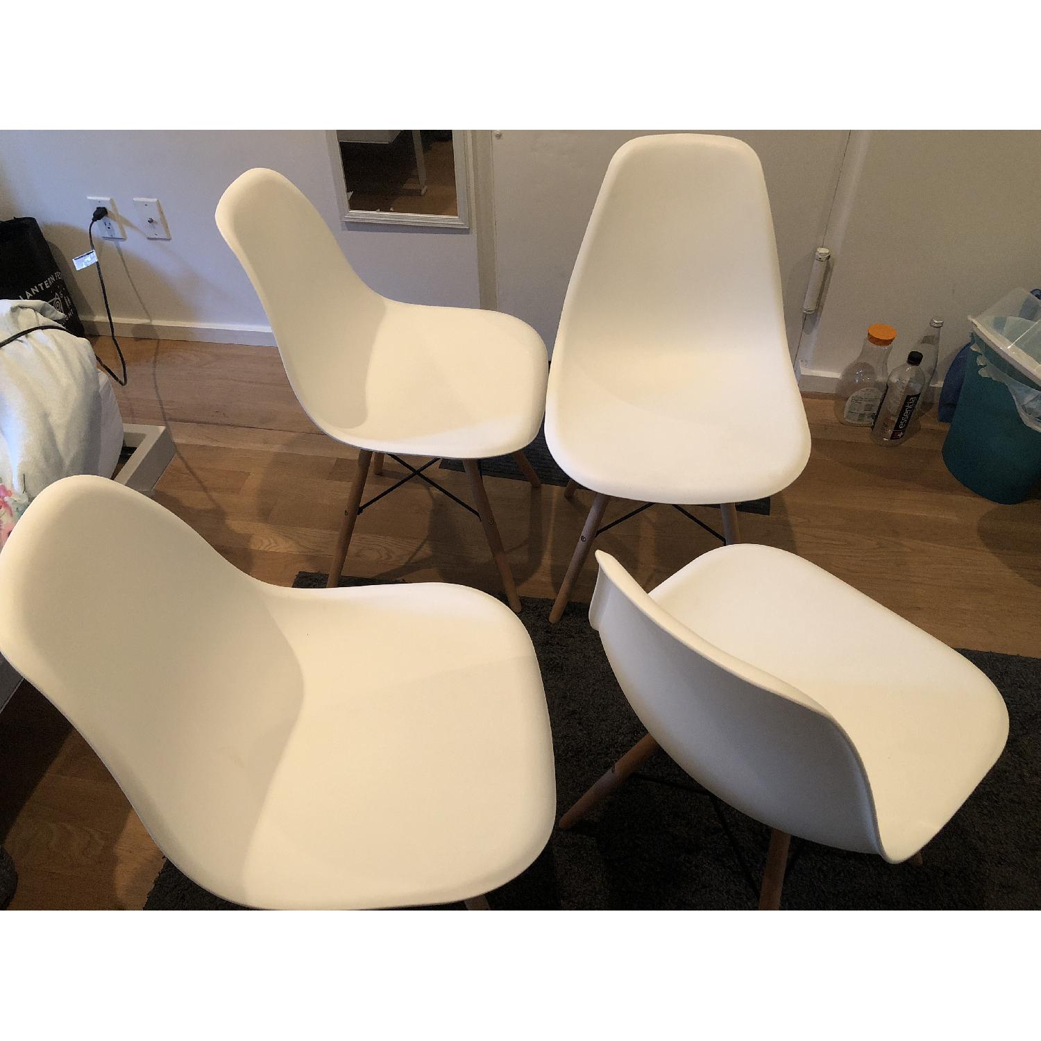 Eleranbe Eames Eiffel DSW Style Side Dining Chair - image-3