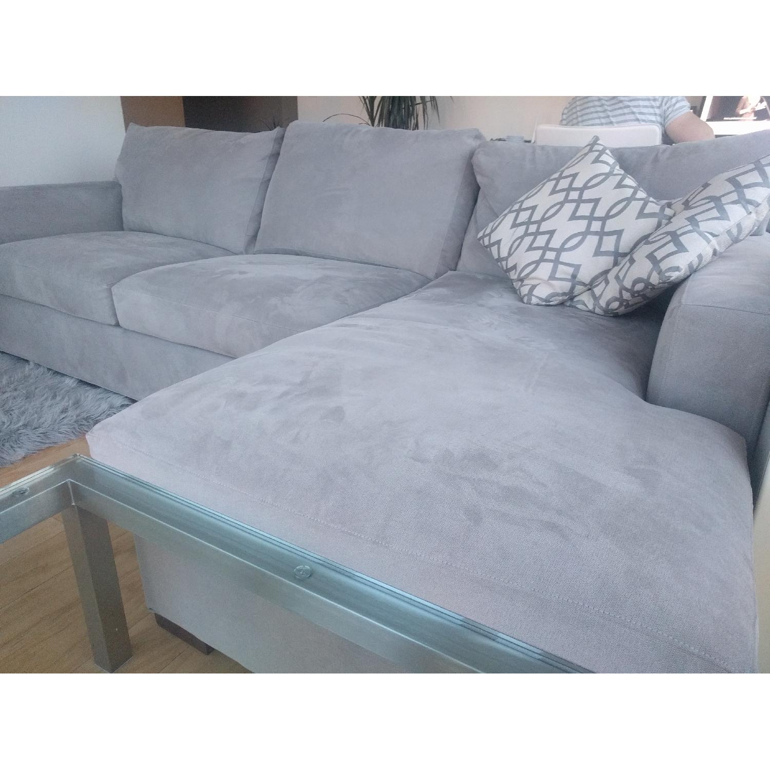 Crate & Barrel Axis II 2-Piece Queen Sleeper Sectional Sofa - image-3