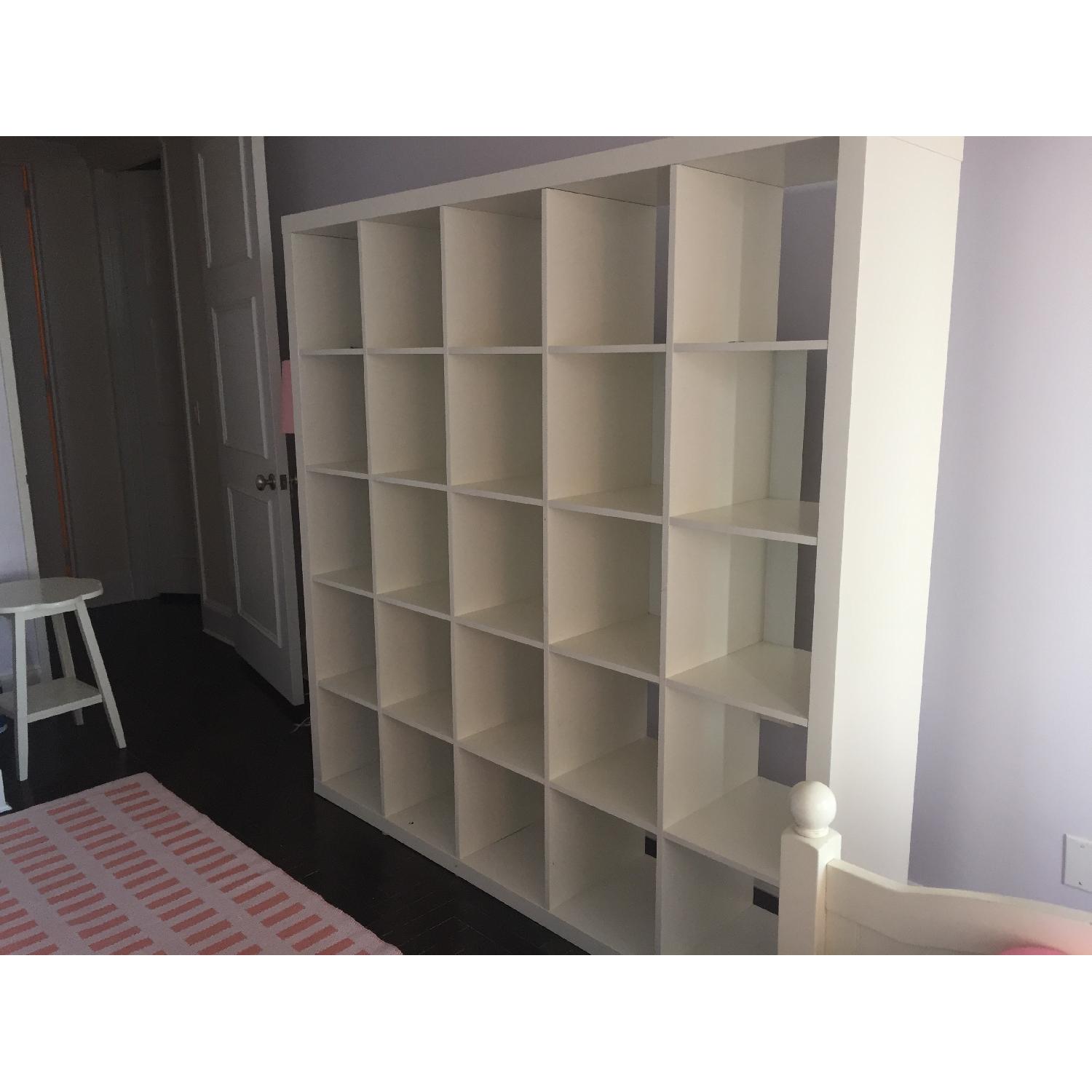 Ikea Kallax White Shelving Unit - image-2