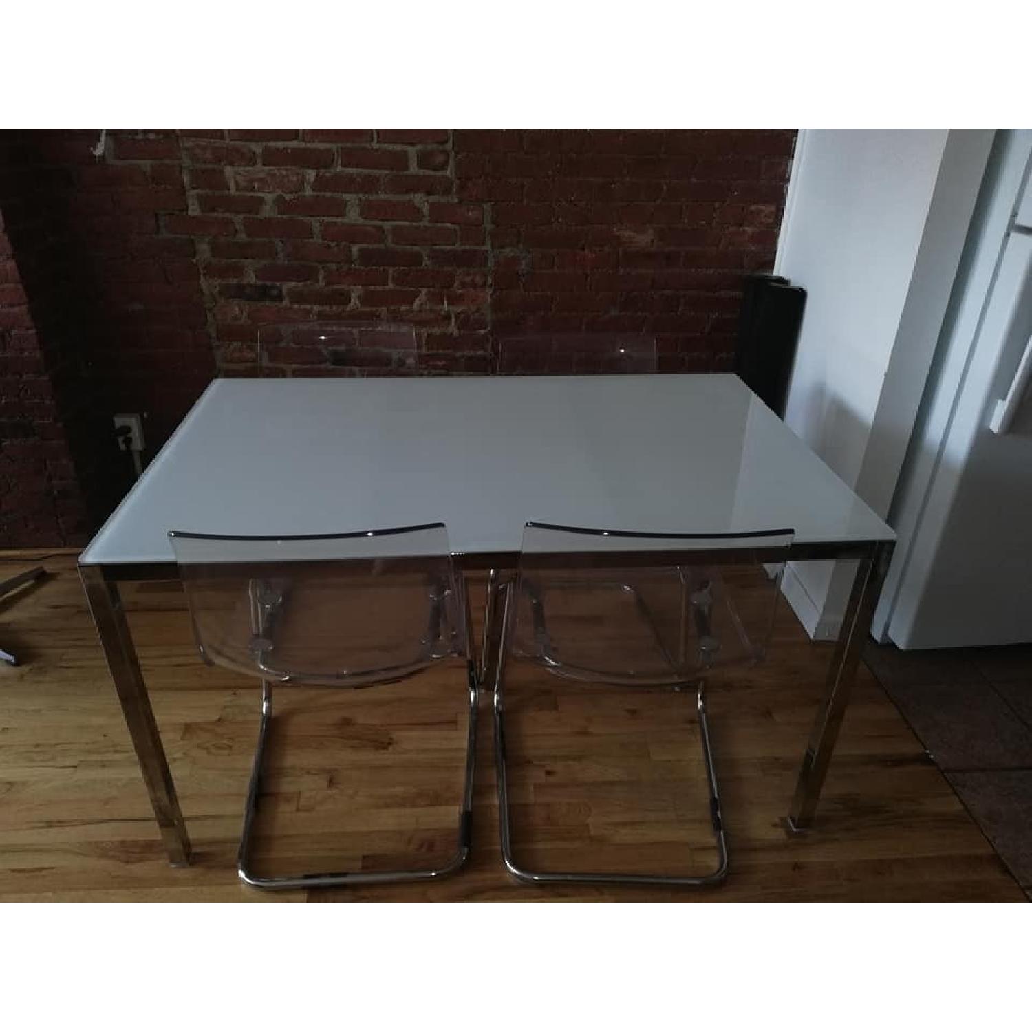 Ikea Dining Table w/ 4 Chairs - image-1