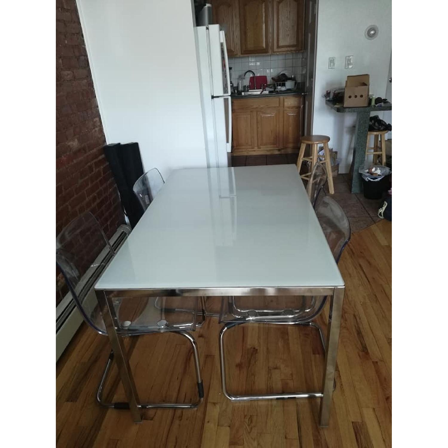 Ikea Dining Table w/ 4 Chairs - image-2