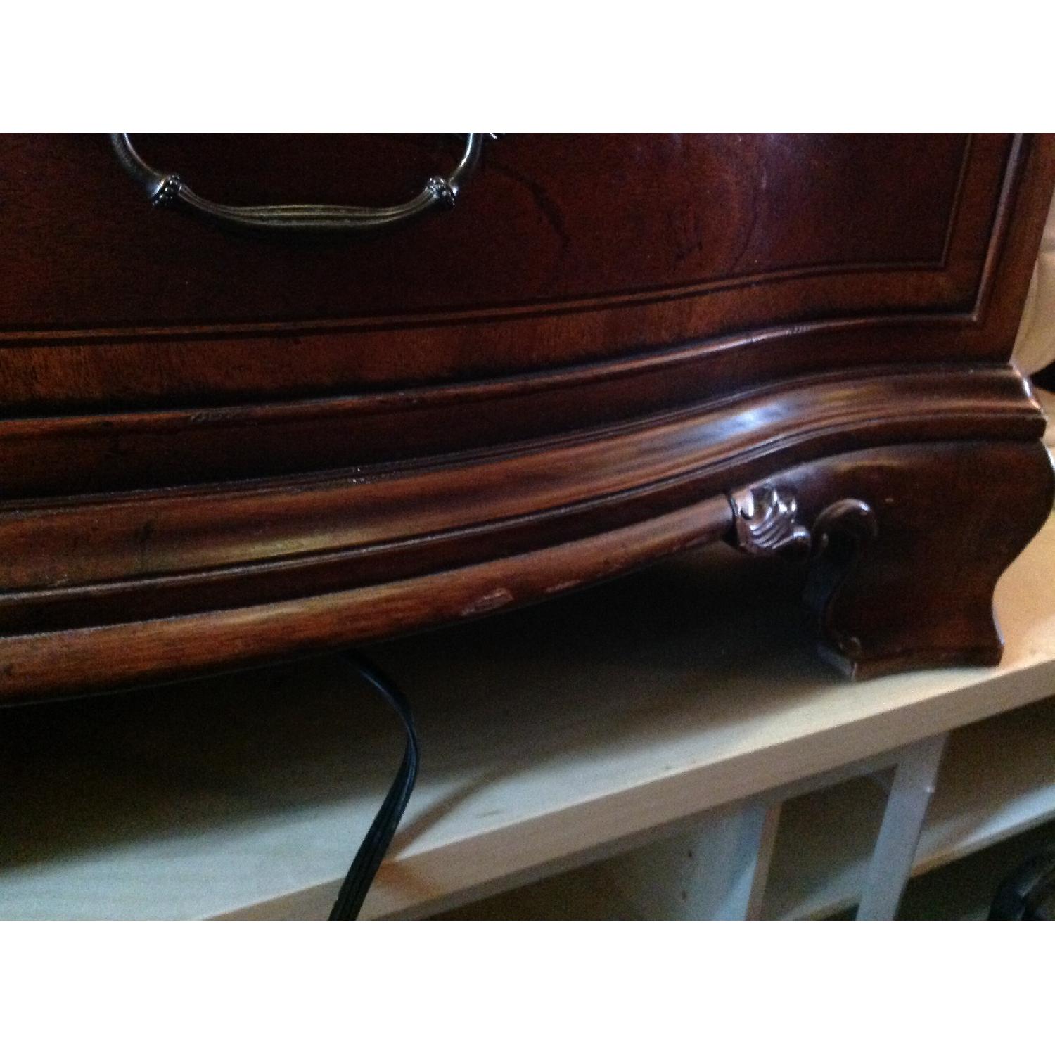 Outlook International Inlaid Nightstand w/ Electrical Outlet - image-22