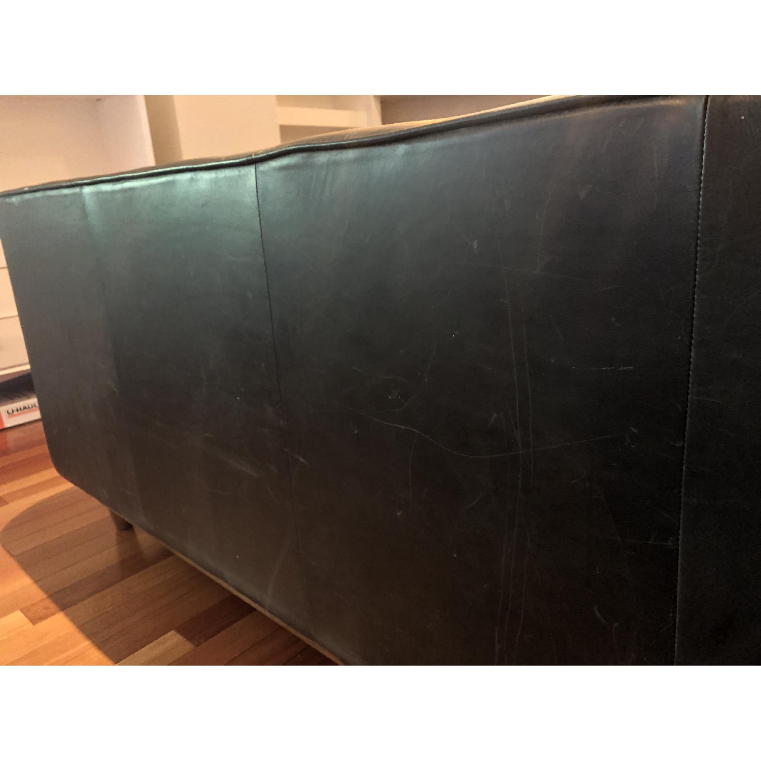 Article Alcott Black Leather Sofa - image-3