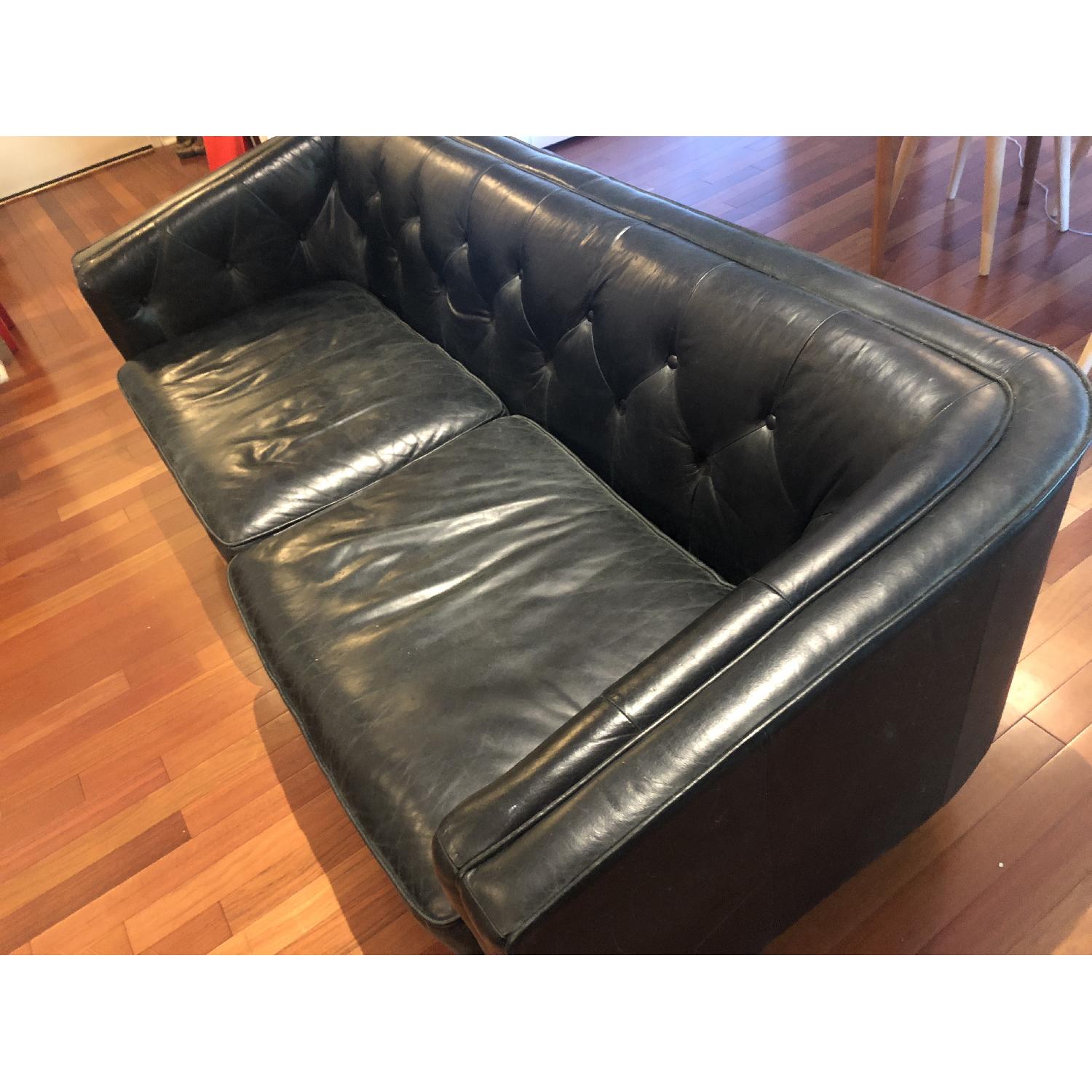 Article Alcott Black Leather Sofa - image-4