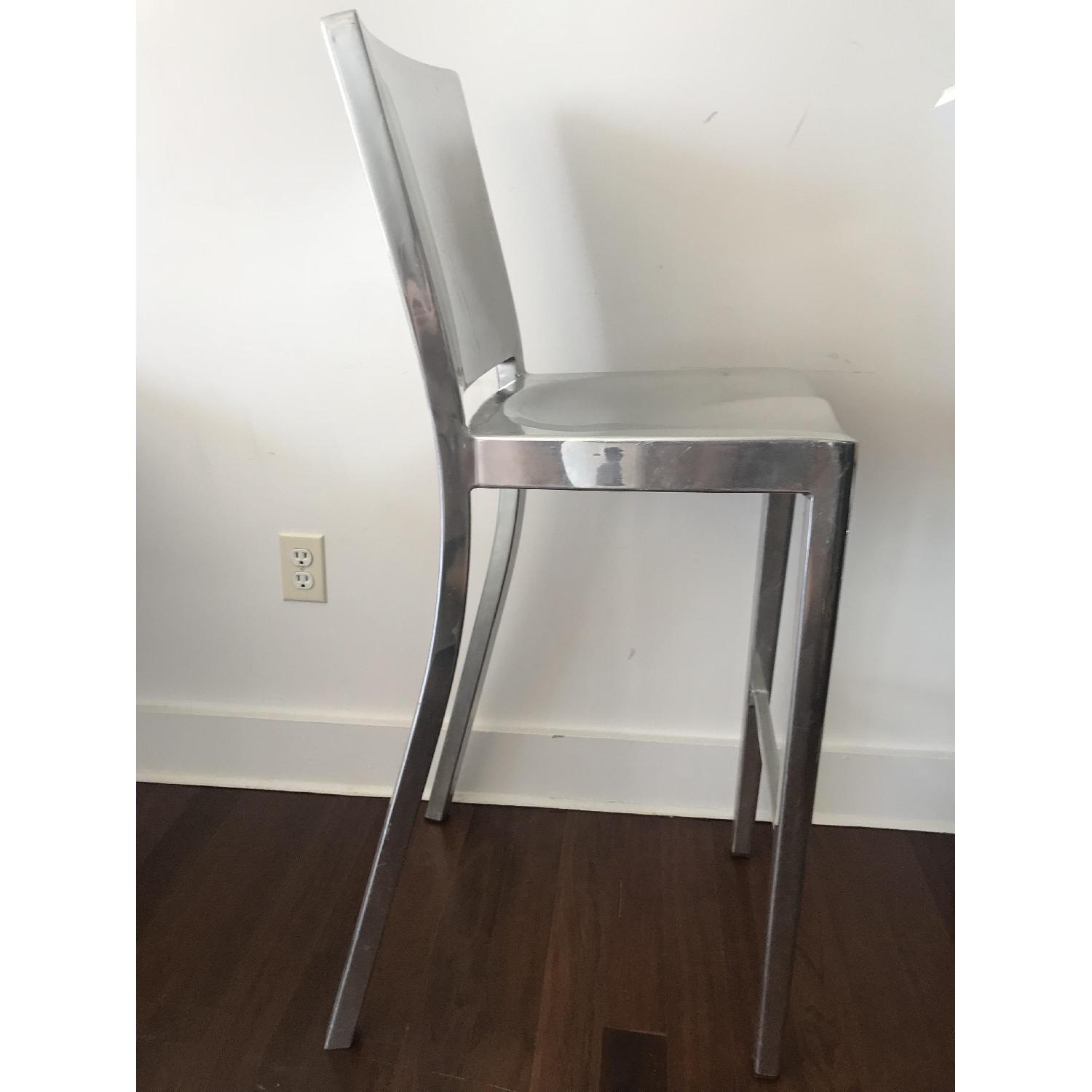 Philippe Starck Silver Barstools - image-2