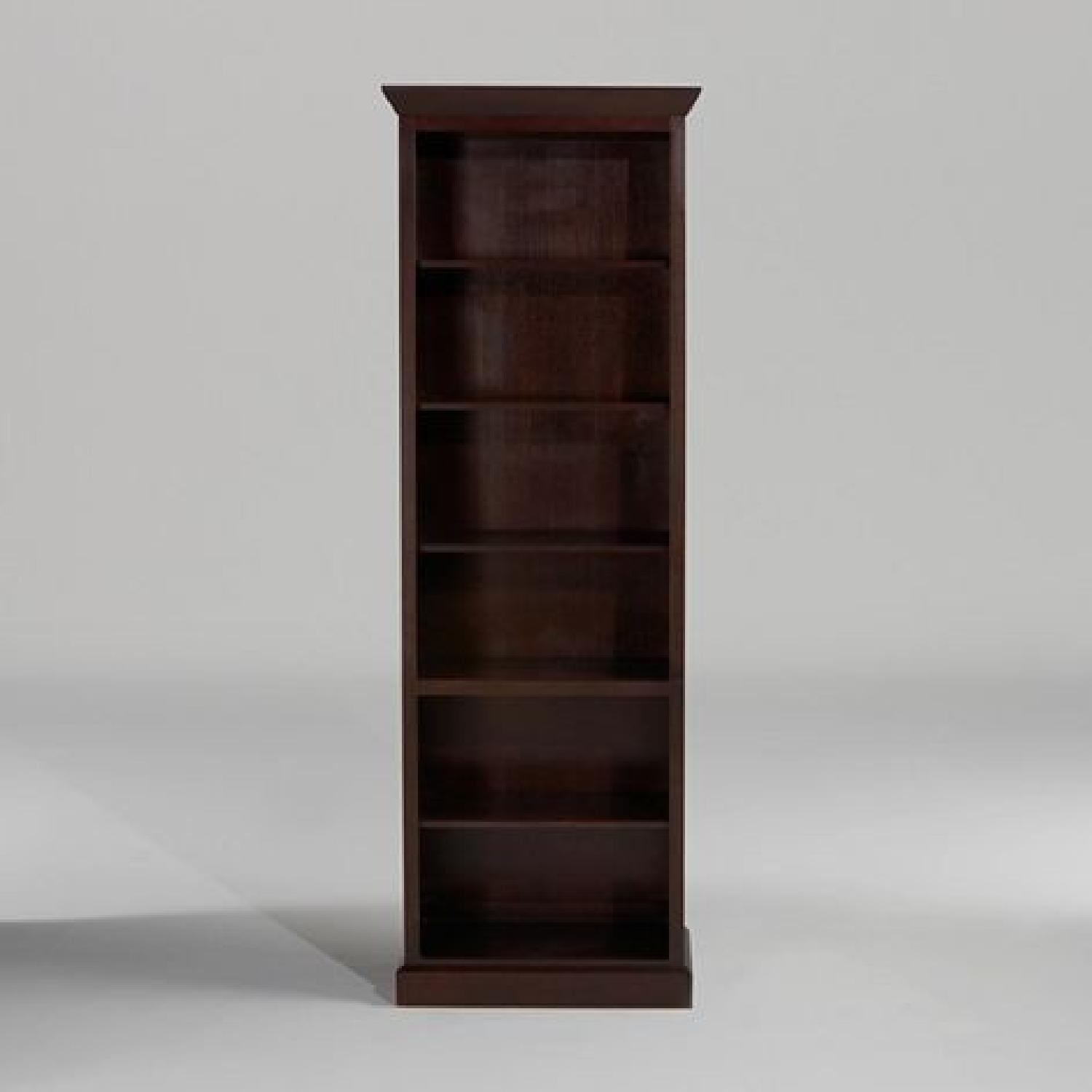 Ethan Allen Contemporary Slant Back Bookcase - image-4