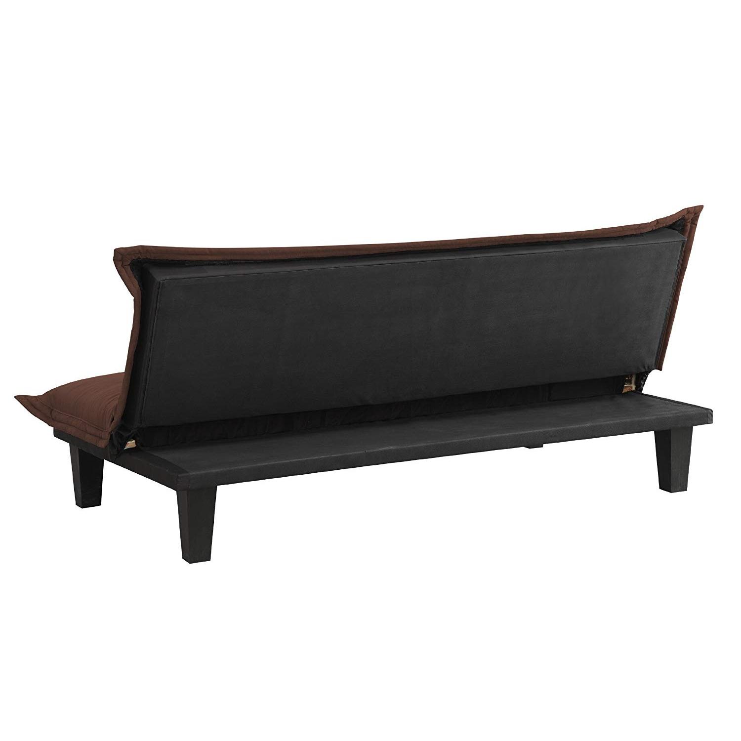 DHP Lodge Convertible Futon Couch Bed - image-1