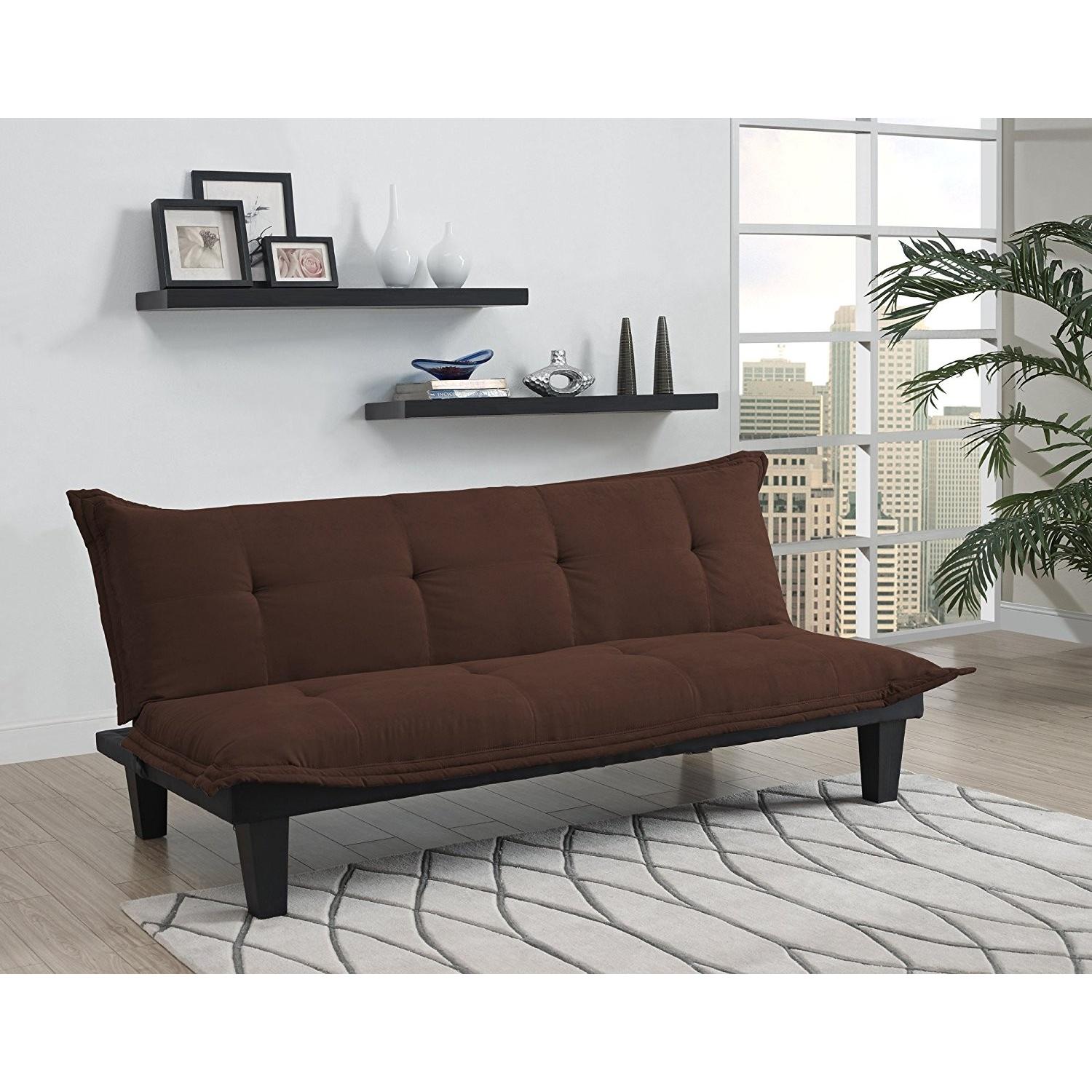 DHP Lodge Convertible Futon Couch Bed - image-2