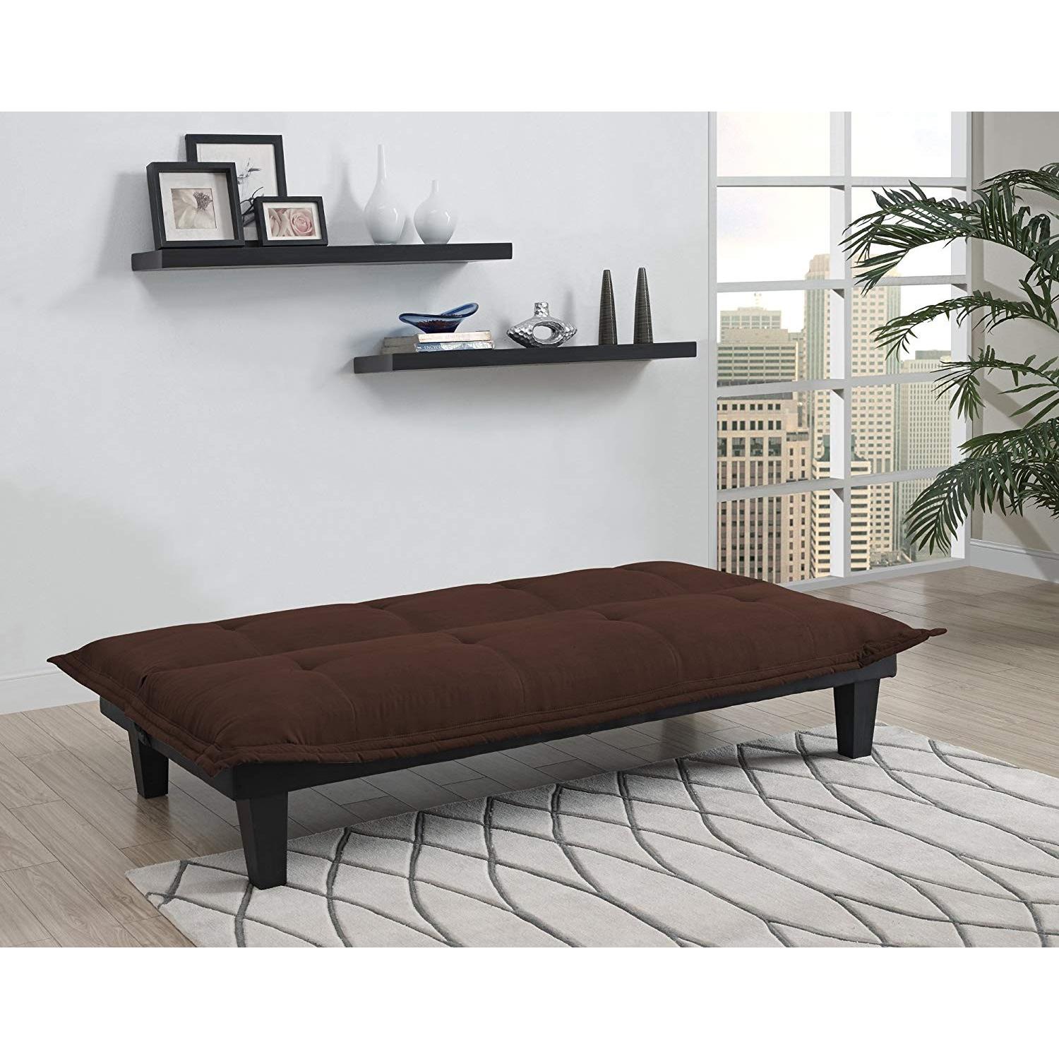 DHP Lodge Convertible Futon Couch Bed - image-3