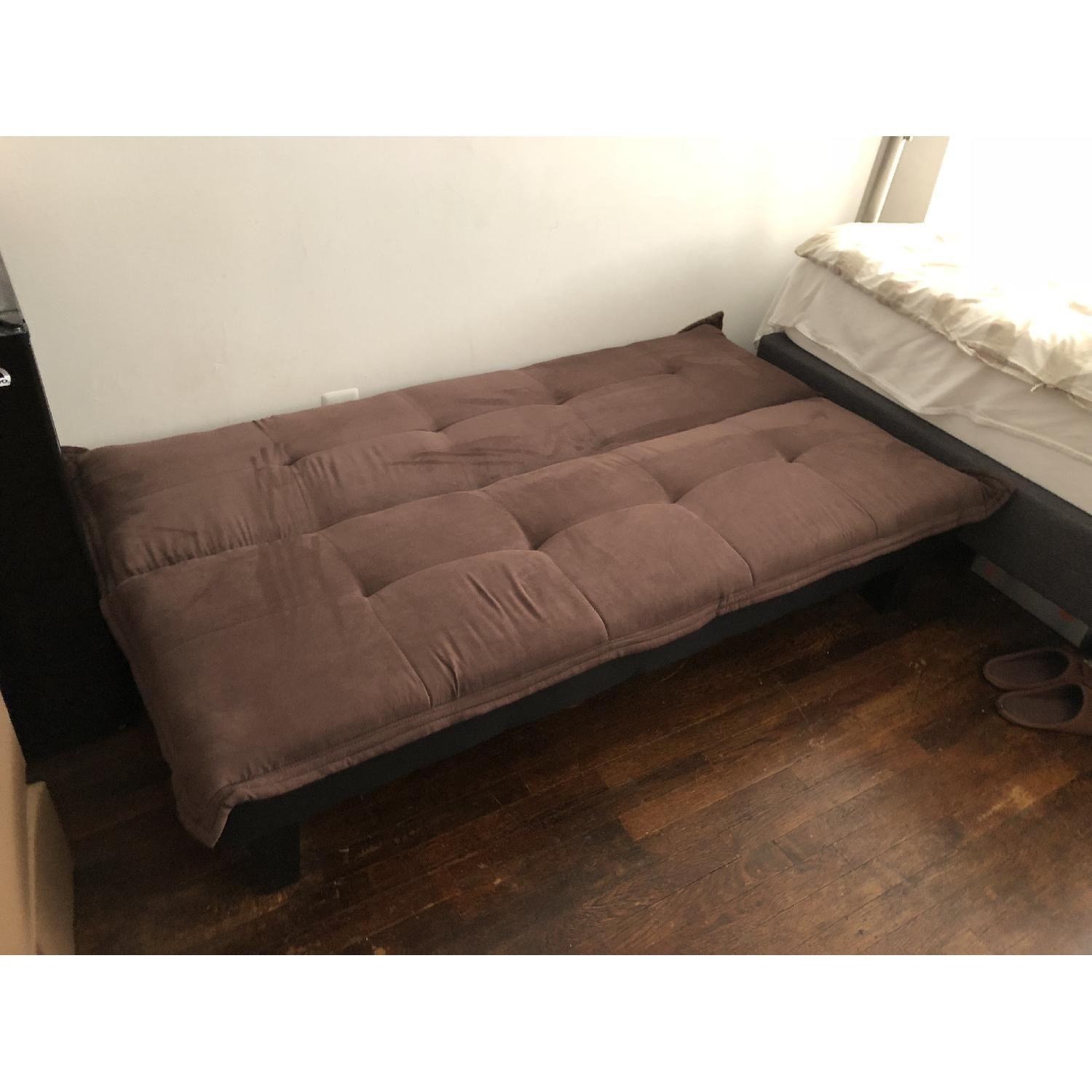 DHP Lodge Convertible Futon Couch Bed - image-4