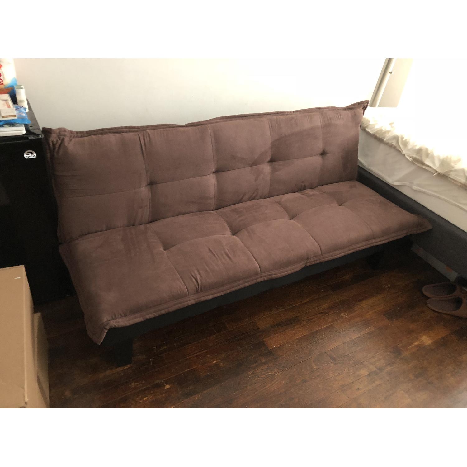 DHP Lodge Convertible Futon Couch Bed - image-5