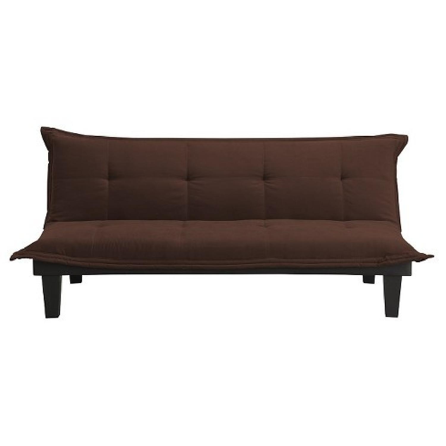 DHP Lodge Convertible Futon Couch Bed - image-0