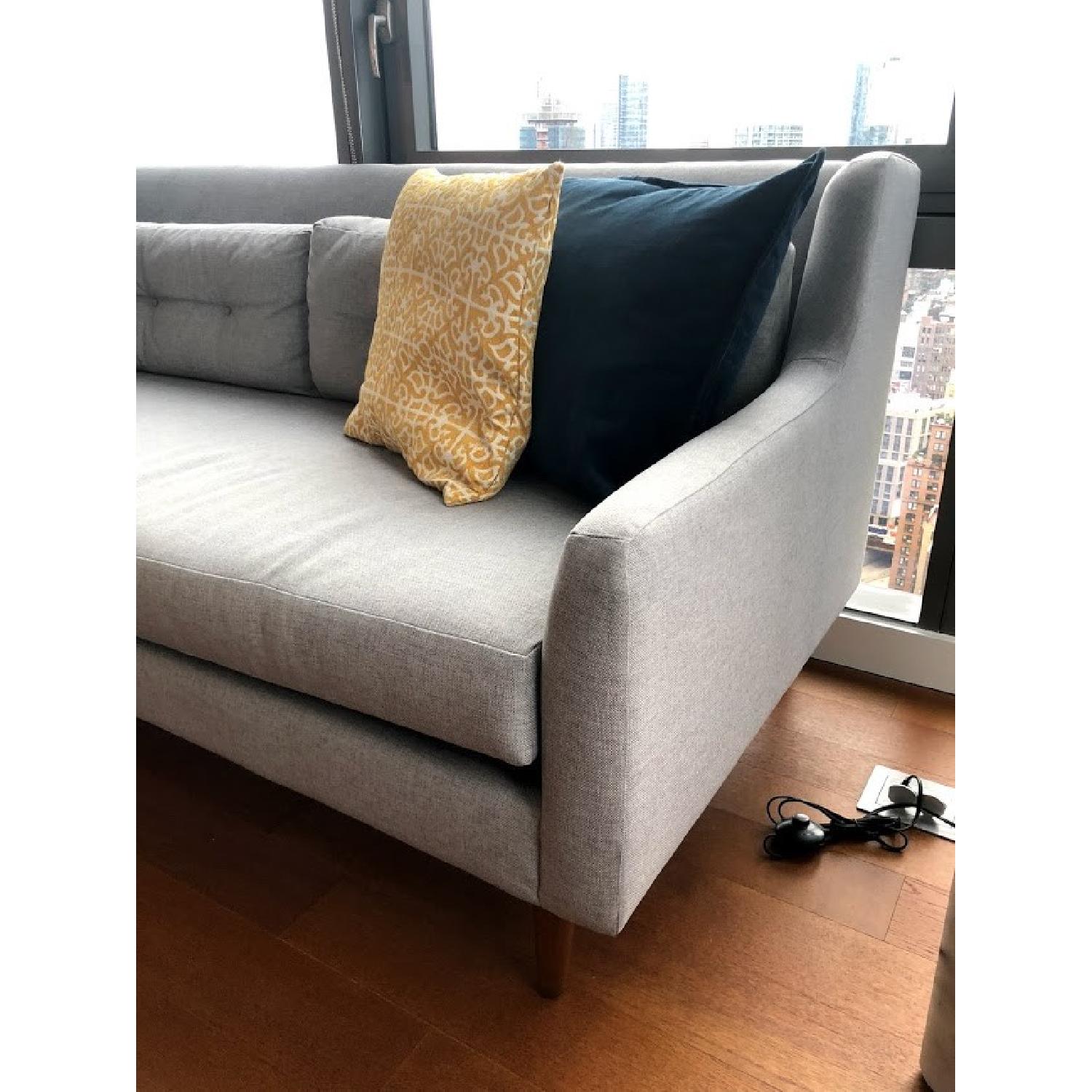 West Elm Crosby Mid Century Sofa - image-5