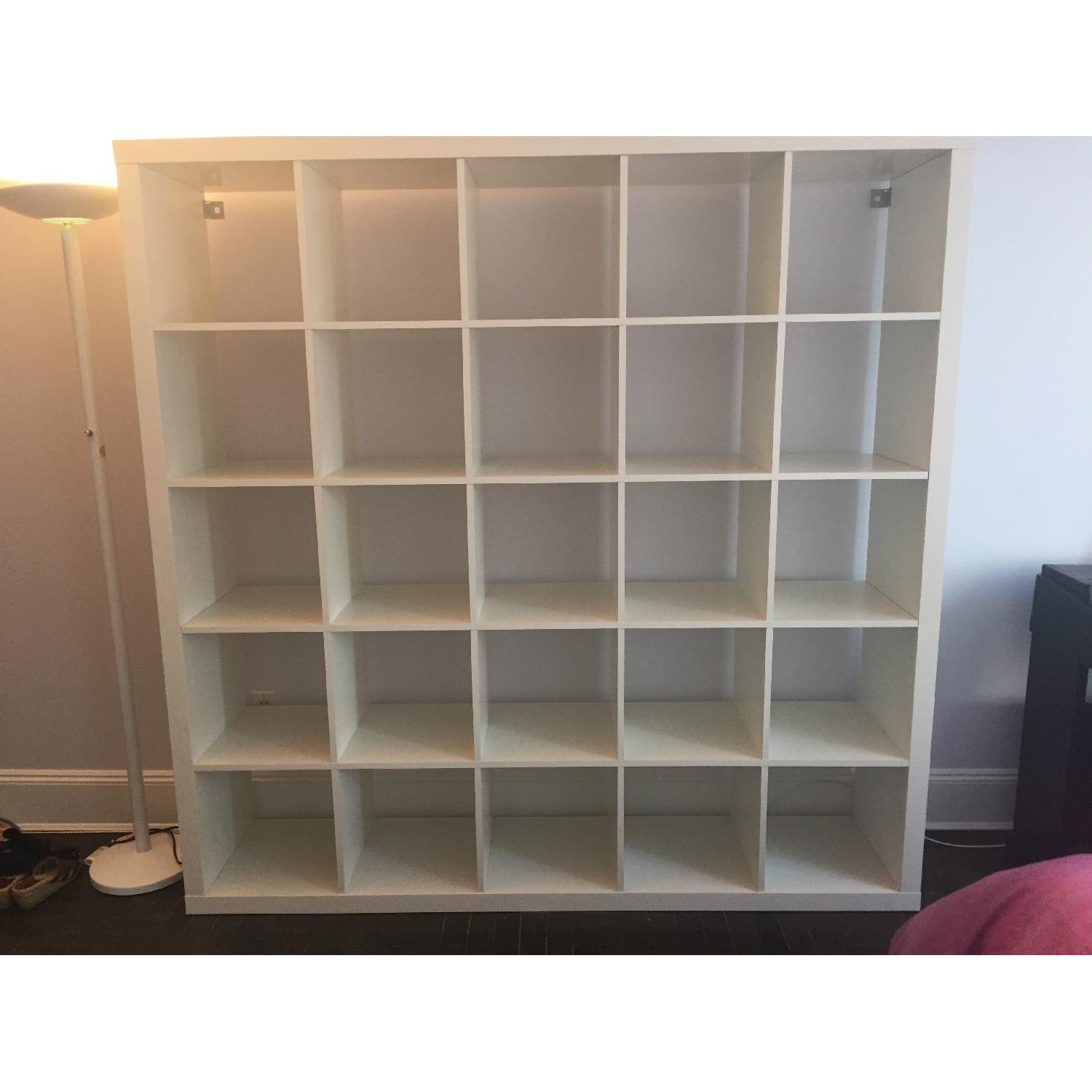 Ikea Kallax White Shelving Unit - image-1