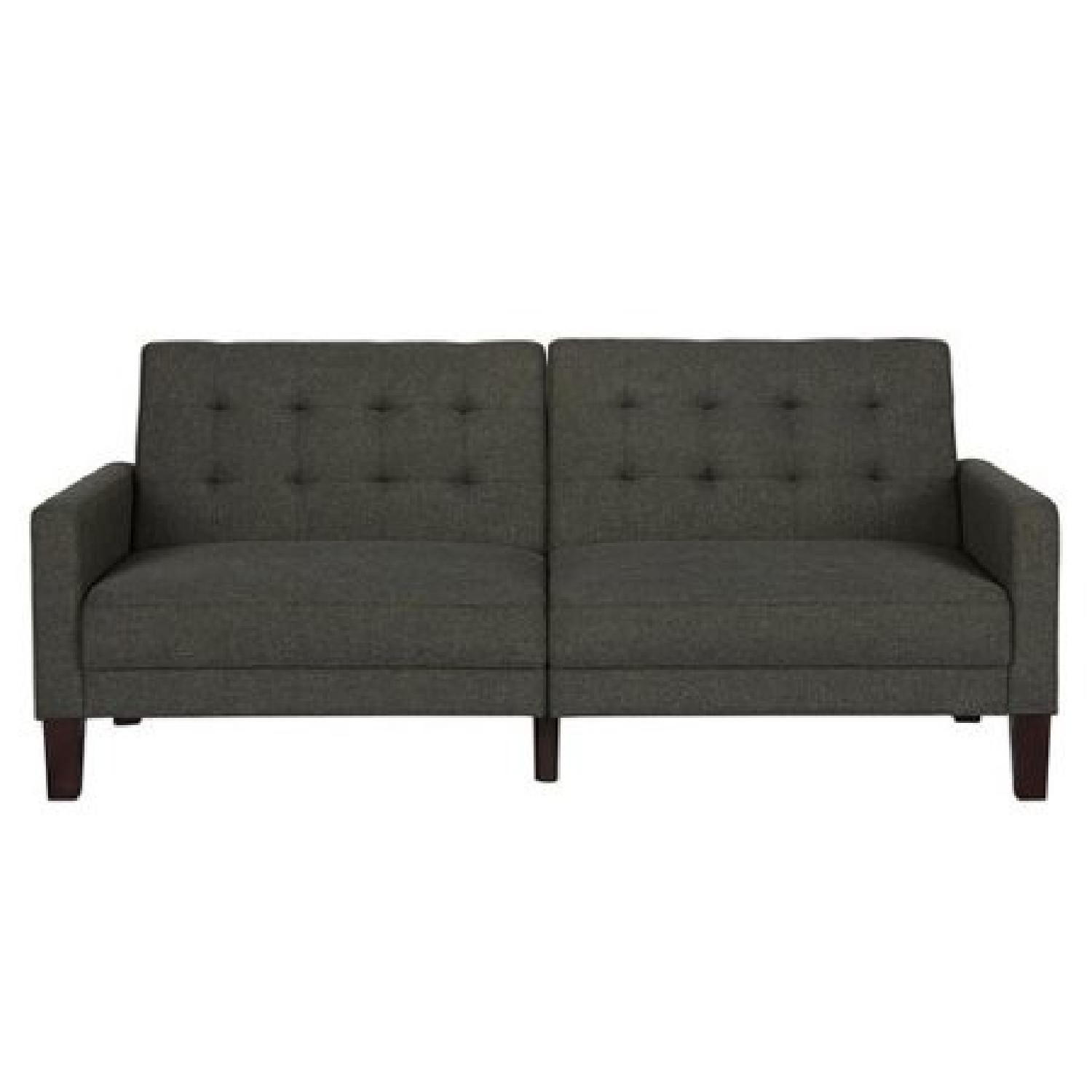 Better Homes and Gardens Porter Fabric Tufted Futon AptDeco