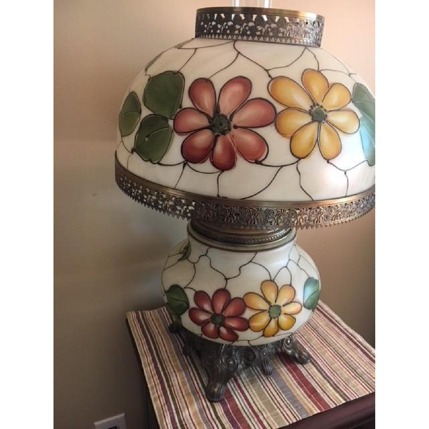 Antique Hurricane Lamp - image-1