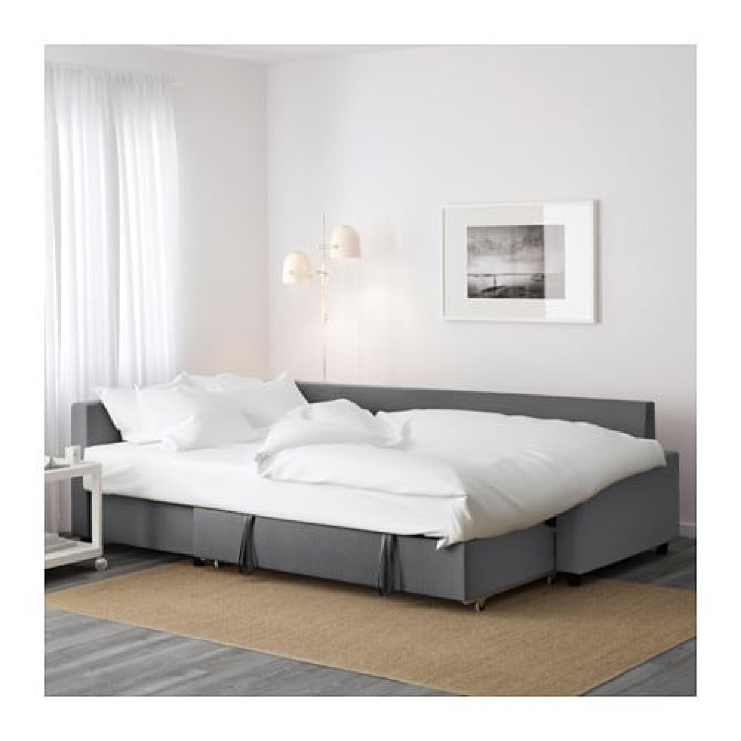 Ikea Friheten Sleeper Sectional Sofa w/ Storage - image-1