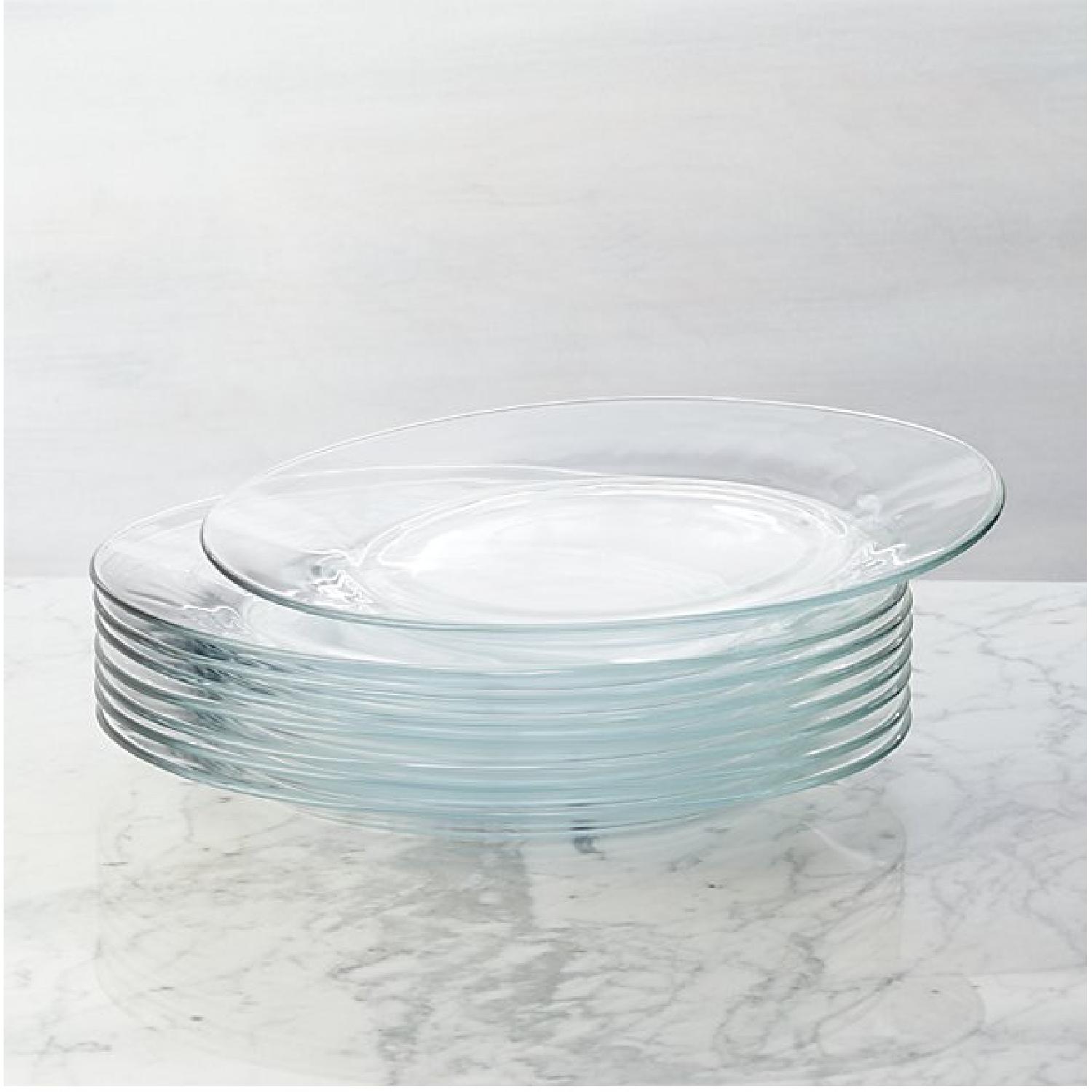 Crate & Barrel Moderno Glass 12 Piece Dining Set - image-4