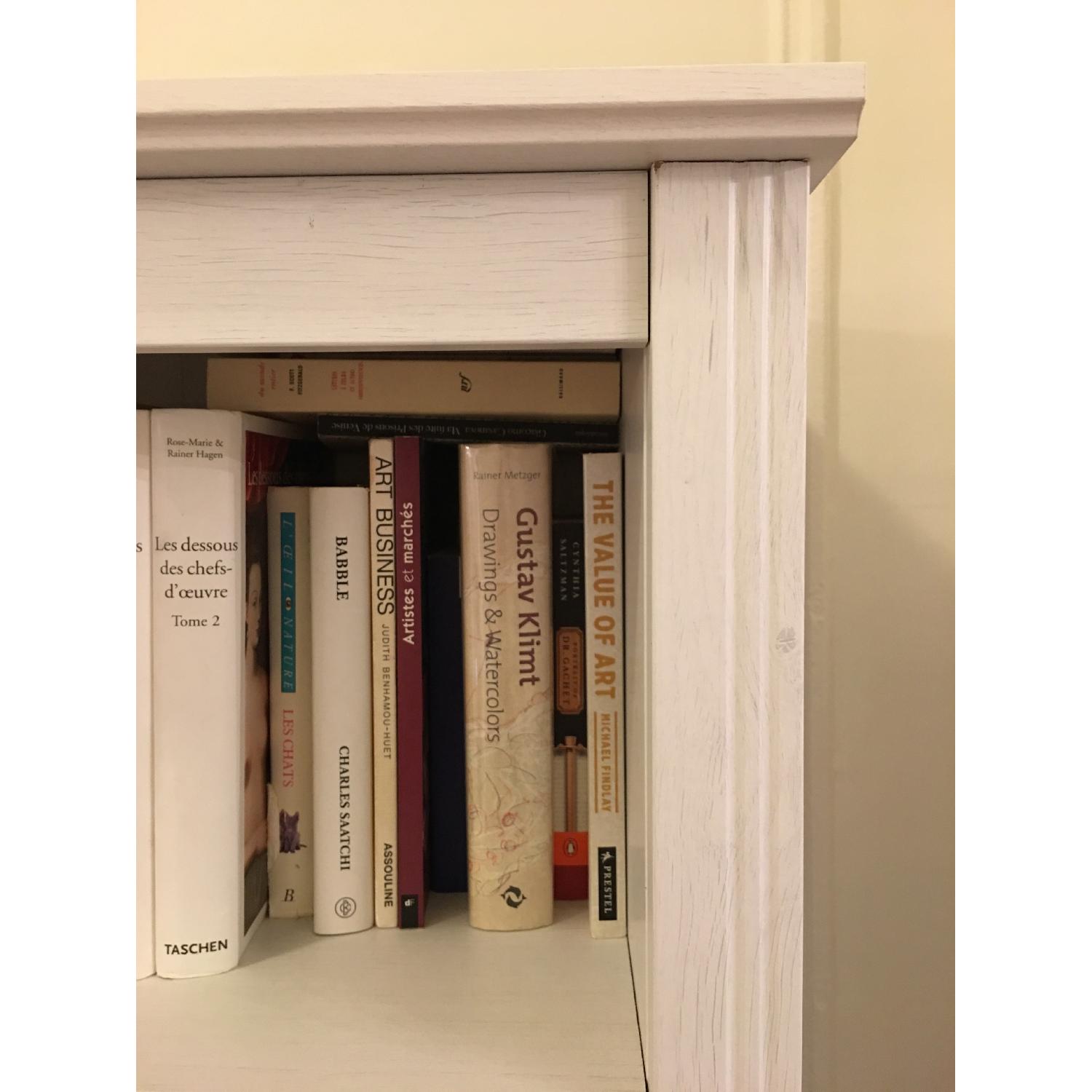 Ikea Brusali Bookcase in White w/ Light Grey - image-2