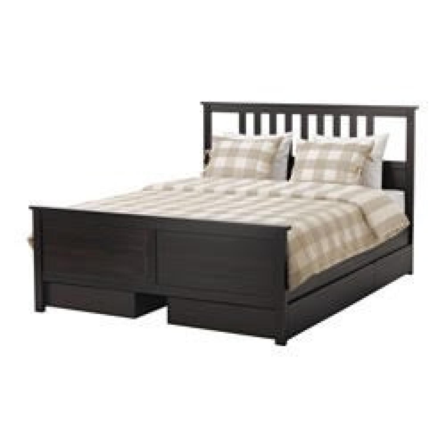 Ikea Hemnes King Bed Frame AptDeco