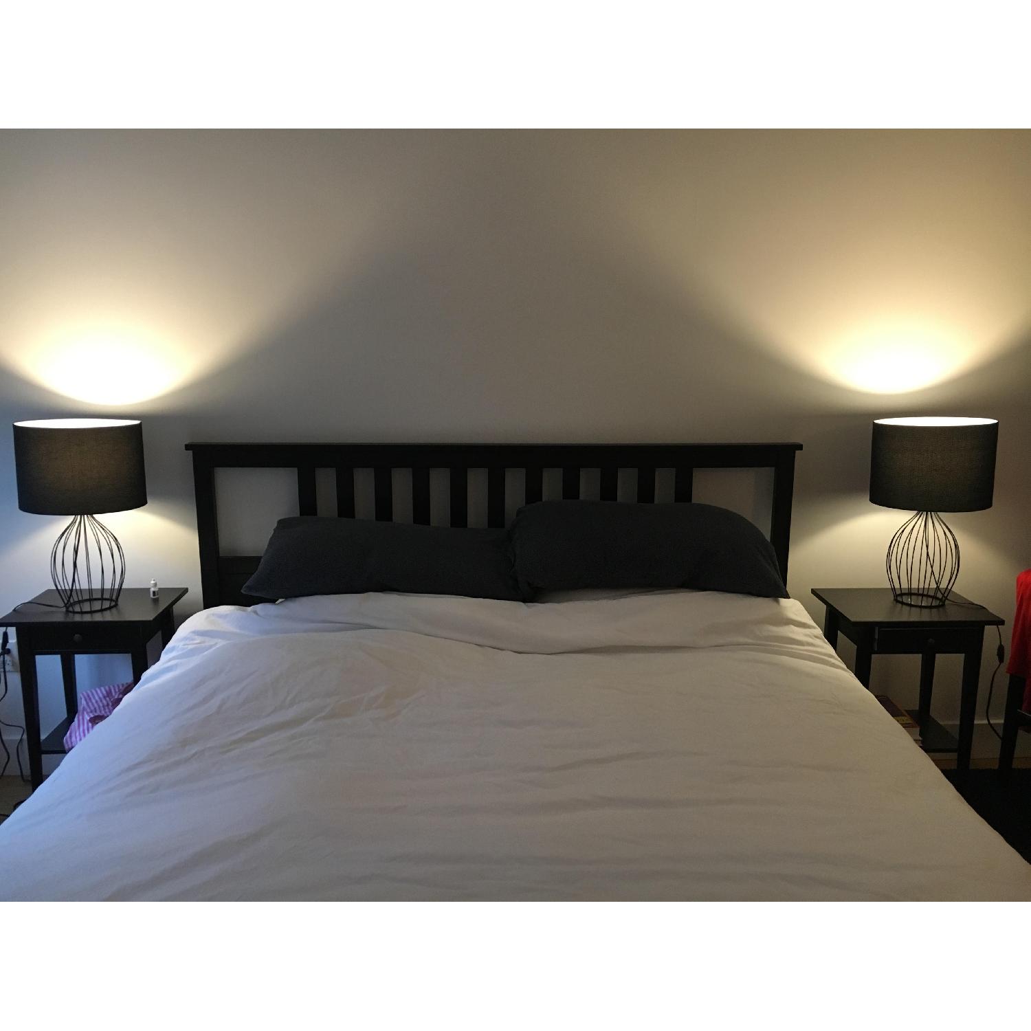 Ikea Hemnes King Bed Frame - image-1