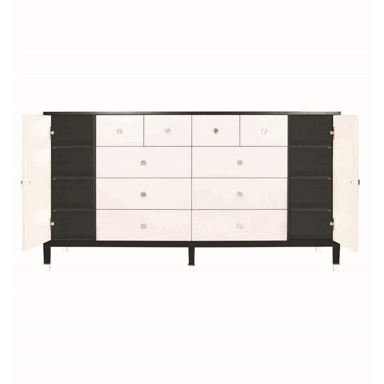 Belle Meade Signature Monroe White Deco Dresser - image-4