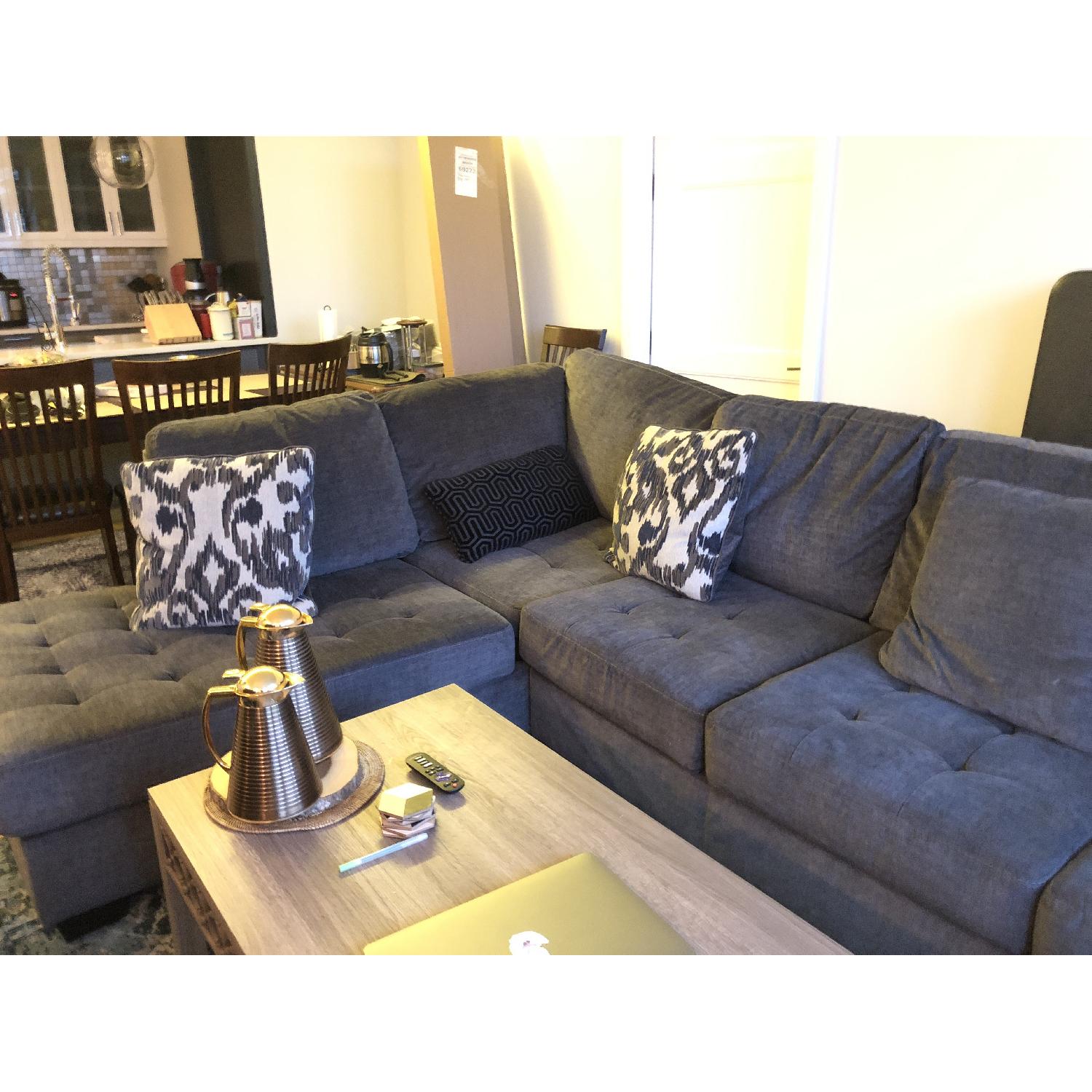 Ashley Owensbe 2-Piece Sectional Sofa in Grey - image-2