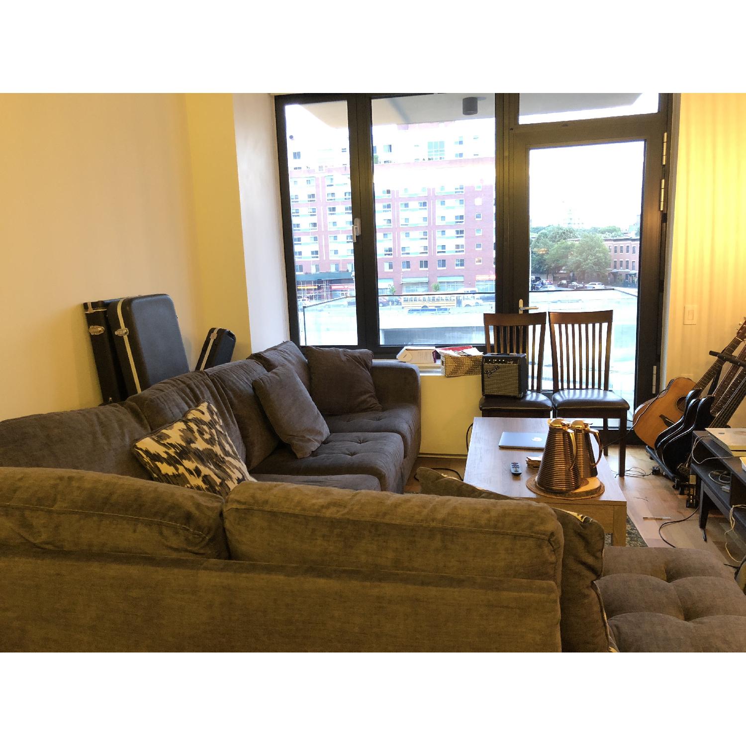 Ashley Owensbe 2-Piece Sectional Sofa in Grey - image-3