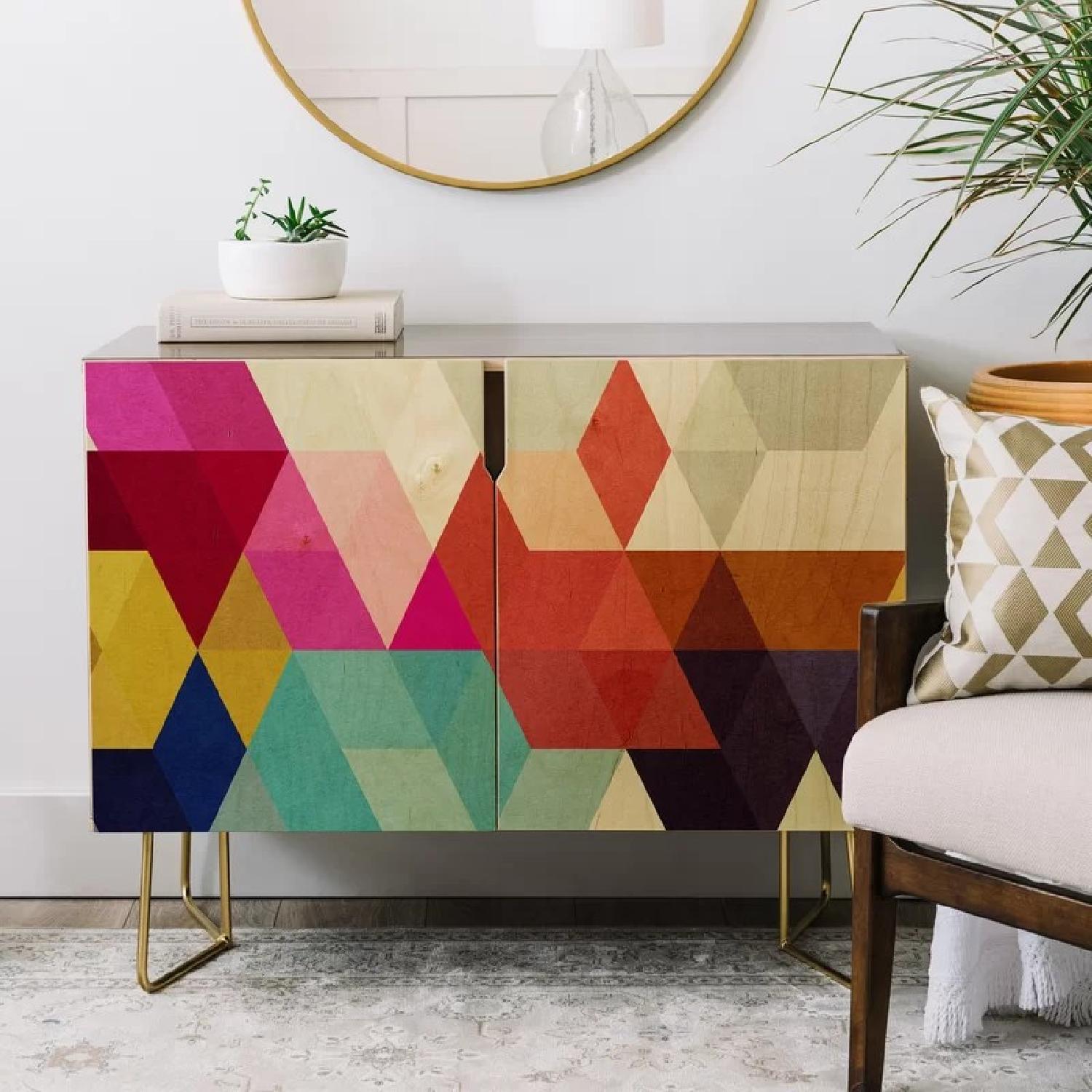 Mercury Row Bangert Multicolor Cabinet - image-8