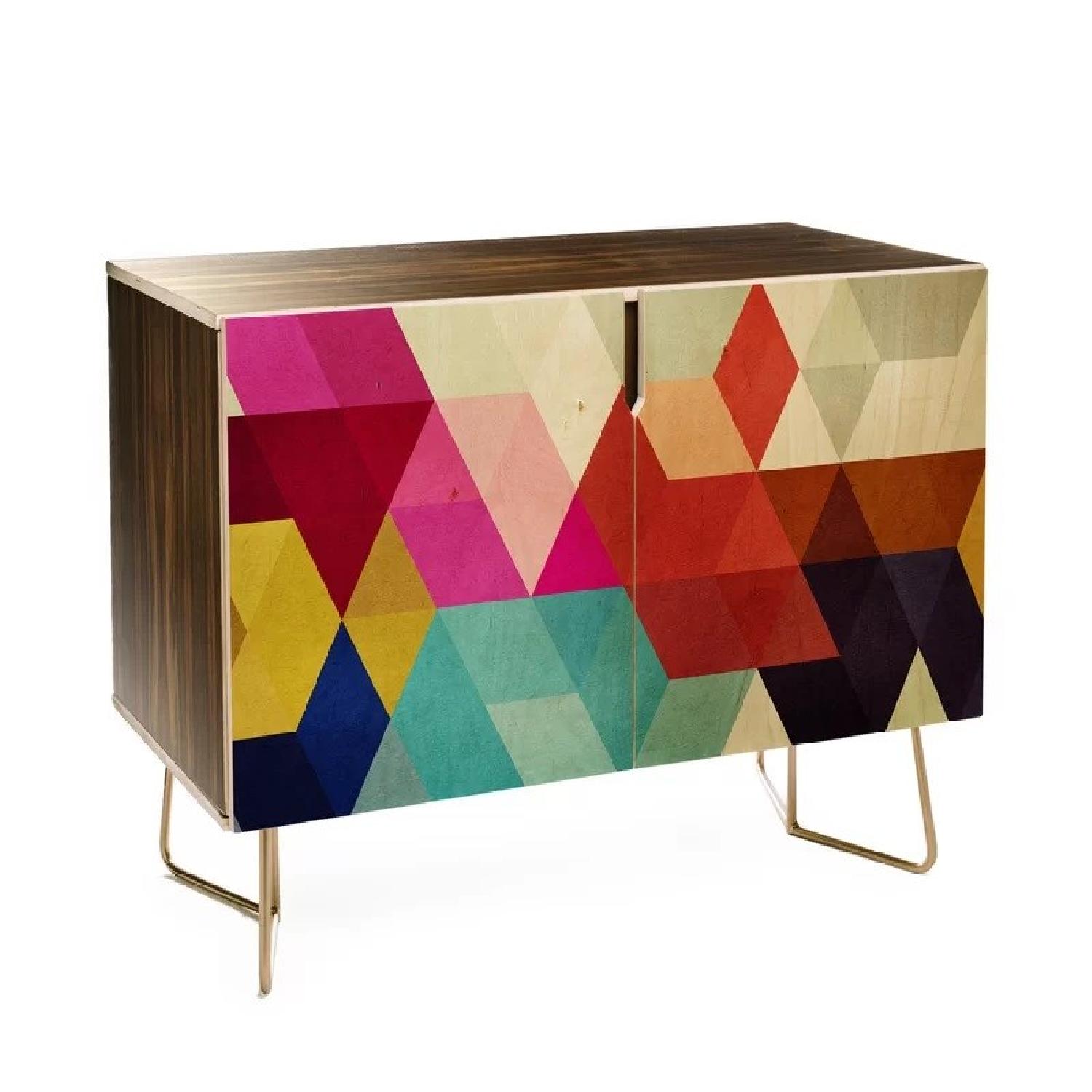 Mercury Row Bangert Multicolor Cabinet - image-0