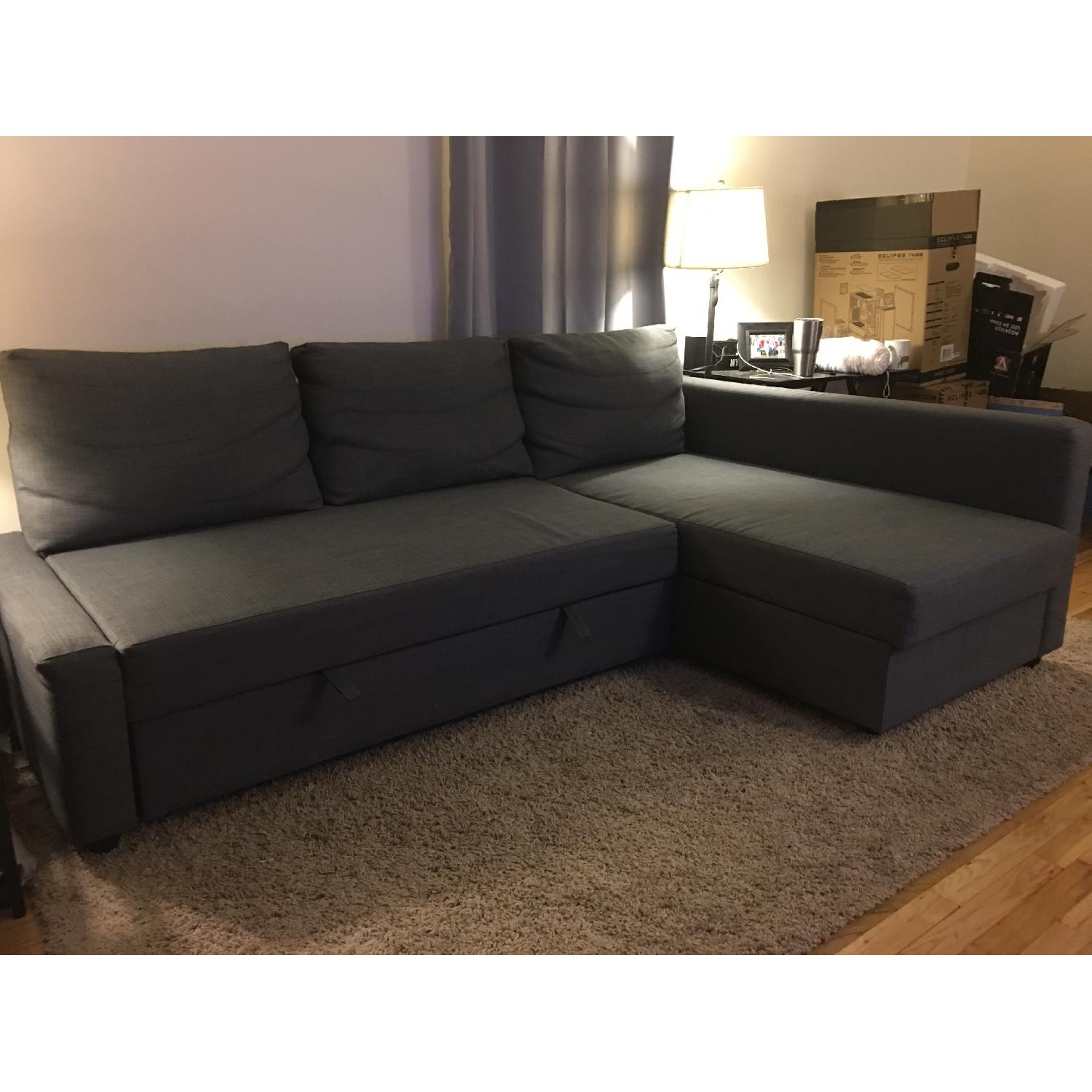 IKEA Friheten Sleeper Sectional Sofa w/ Storage AptDeco