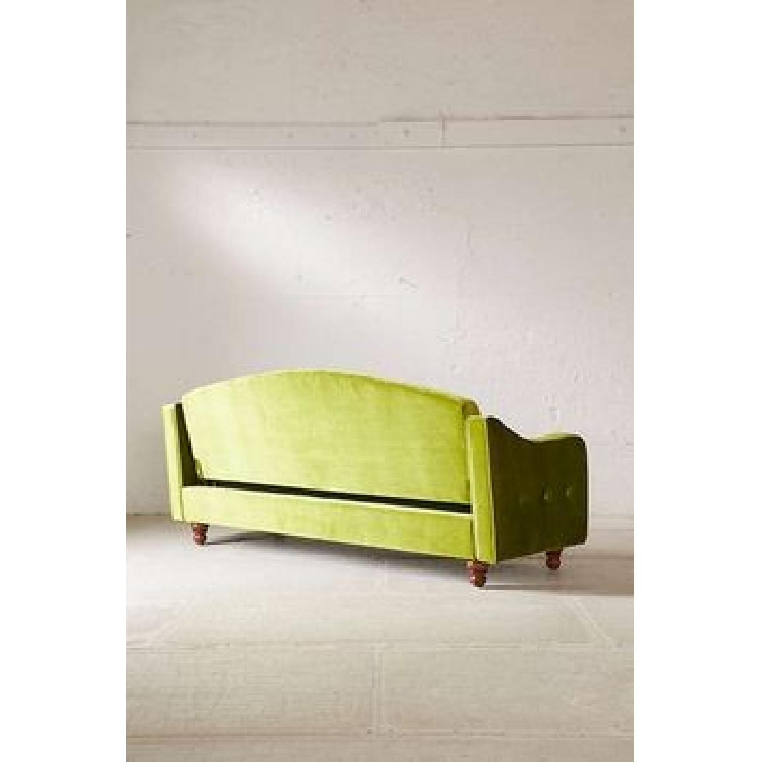 Urban Outfitters Ava Tufted Green Velvet Sleeper Sofa - image-6