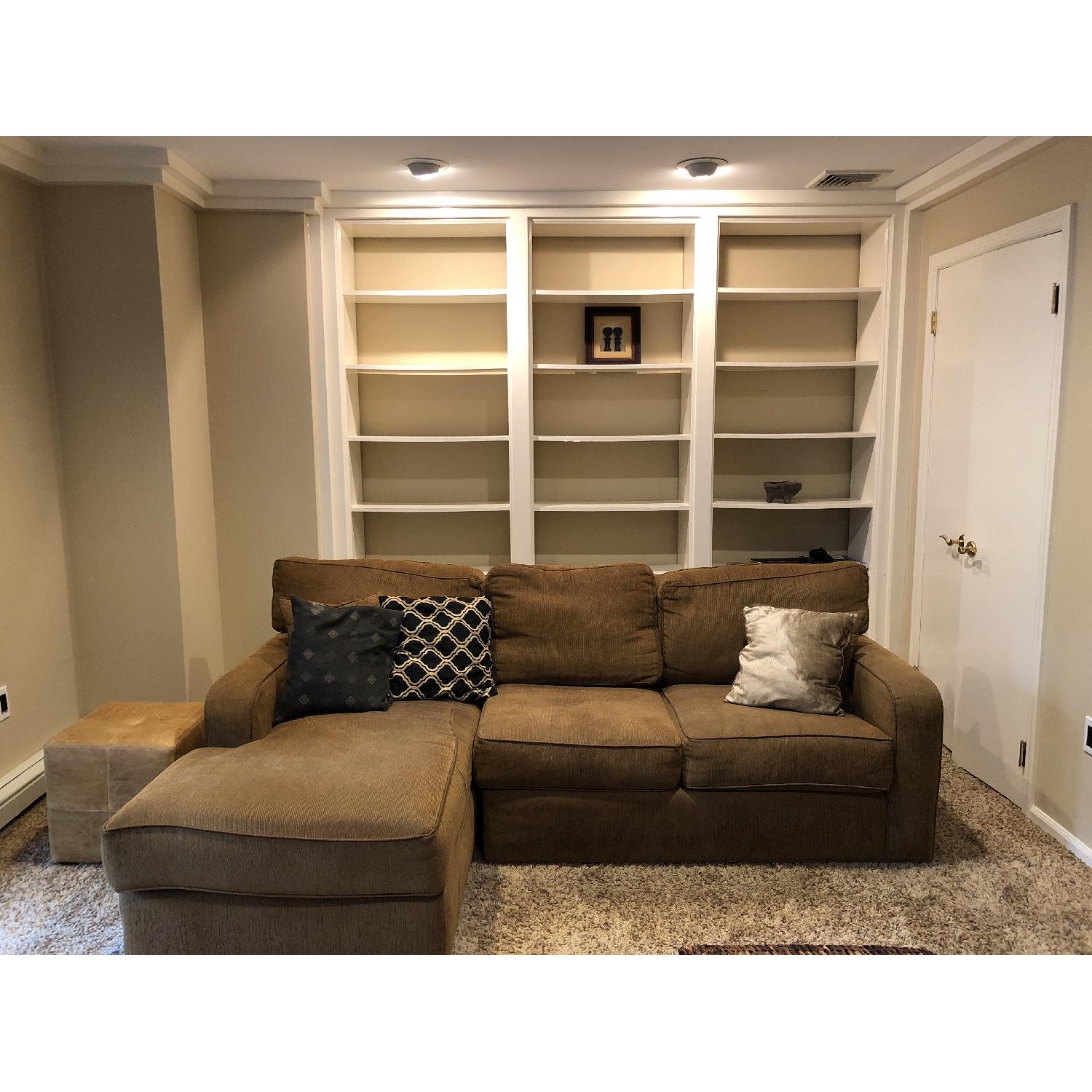 Ethan Allen Sleeper Sectional Sofa AptDeco