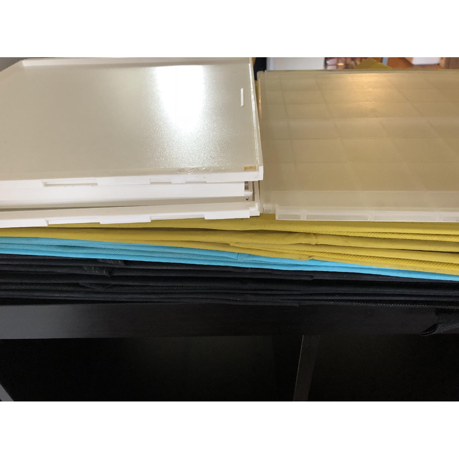 Ikea Kallax Shelving Unit w/ Drawer Inserts - image-6