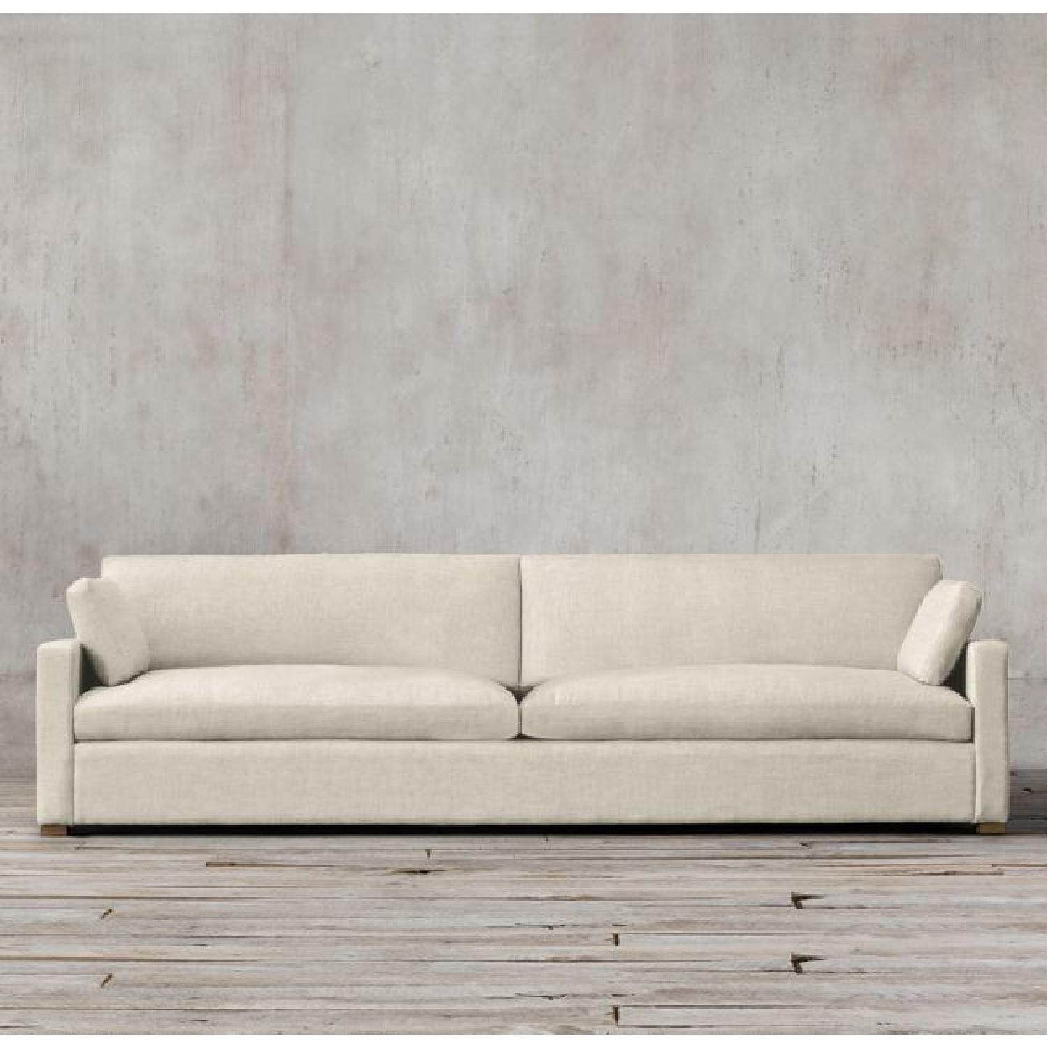 Restoration Hardware Belgian Track Arm Sofa - image-4
