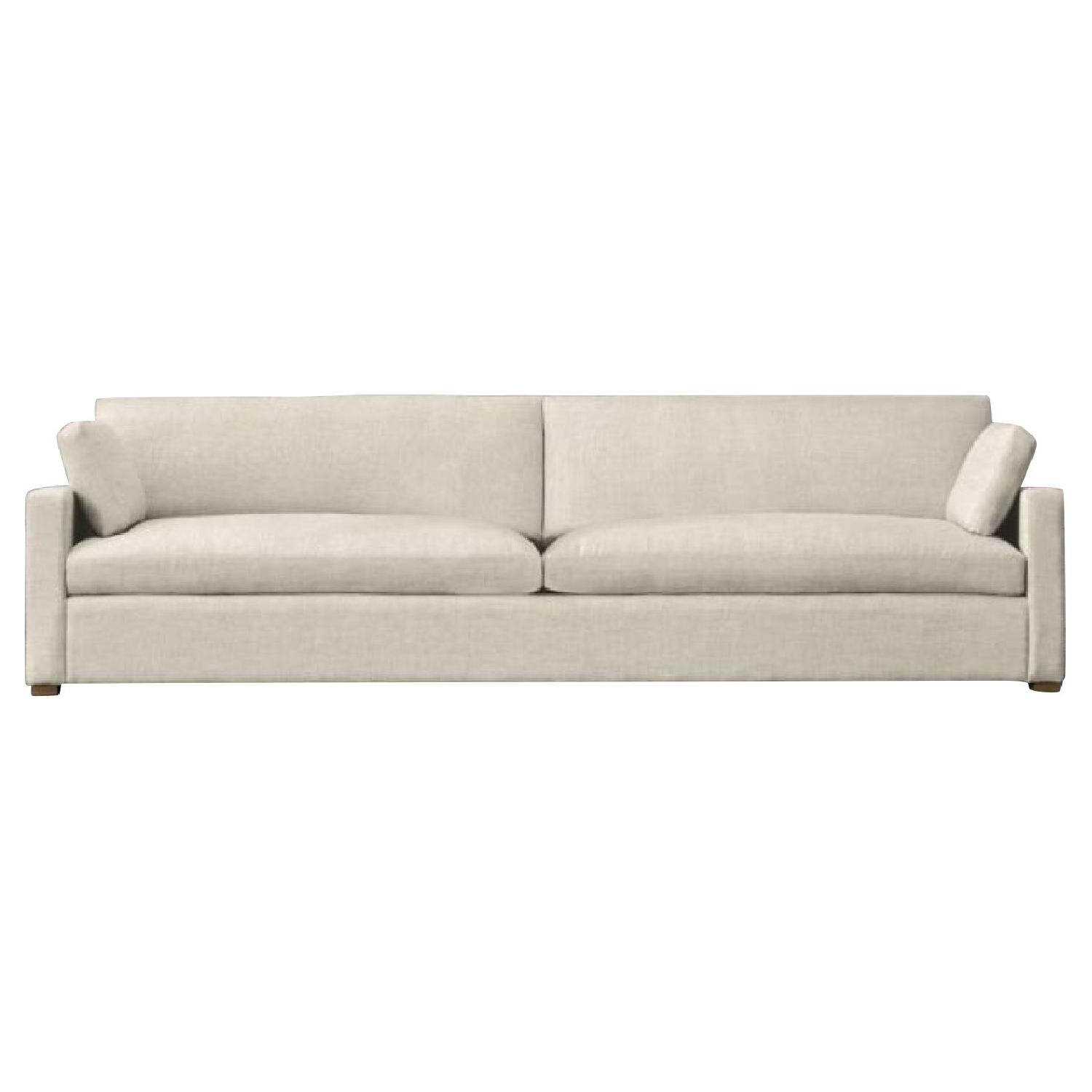 Restoration Hardware Belgian Track Arm Sofa - image-5