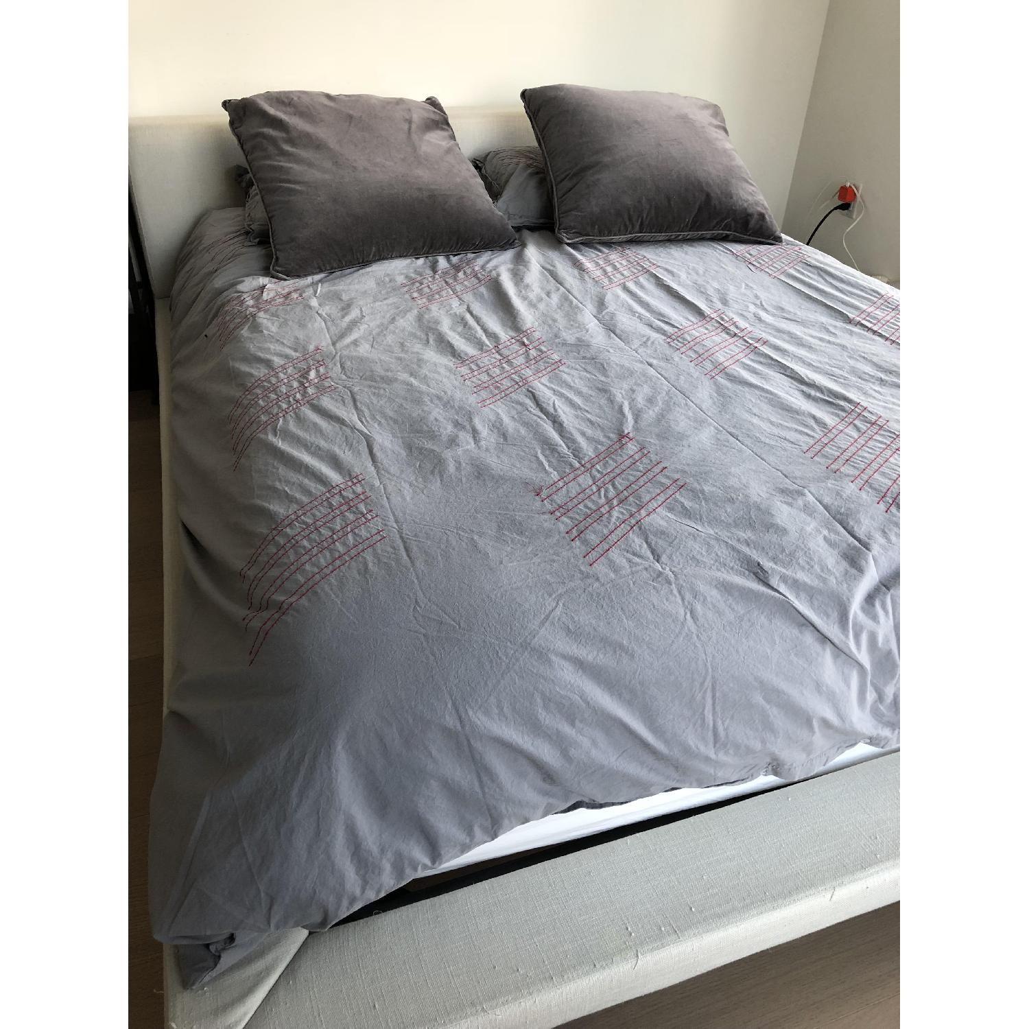 Modloft Jane Queen Bed in Beige - image-2
