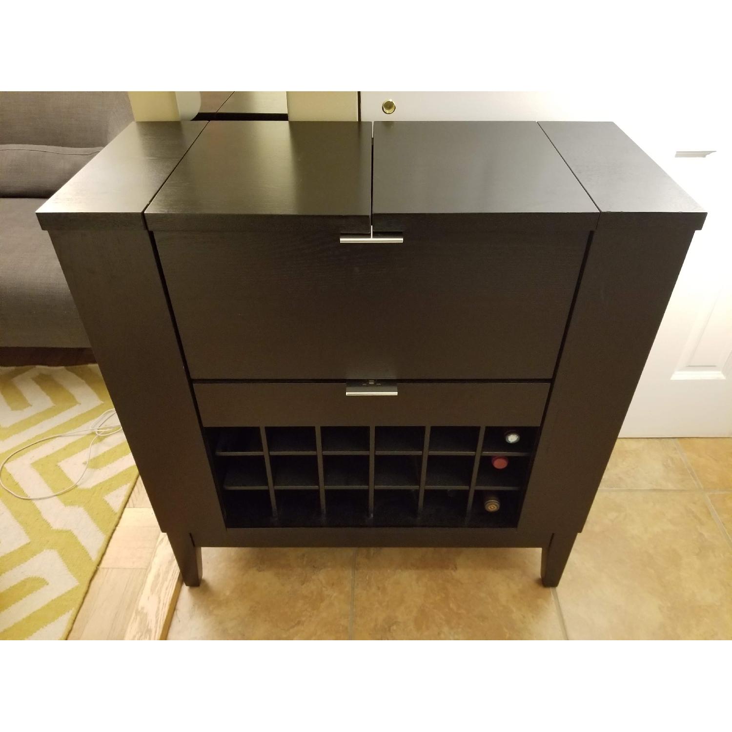 Crate & Barrel Parker Spirits Bourbon Cabinet - image-3