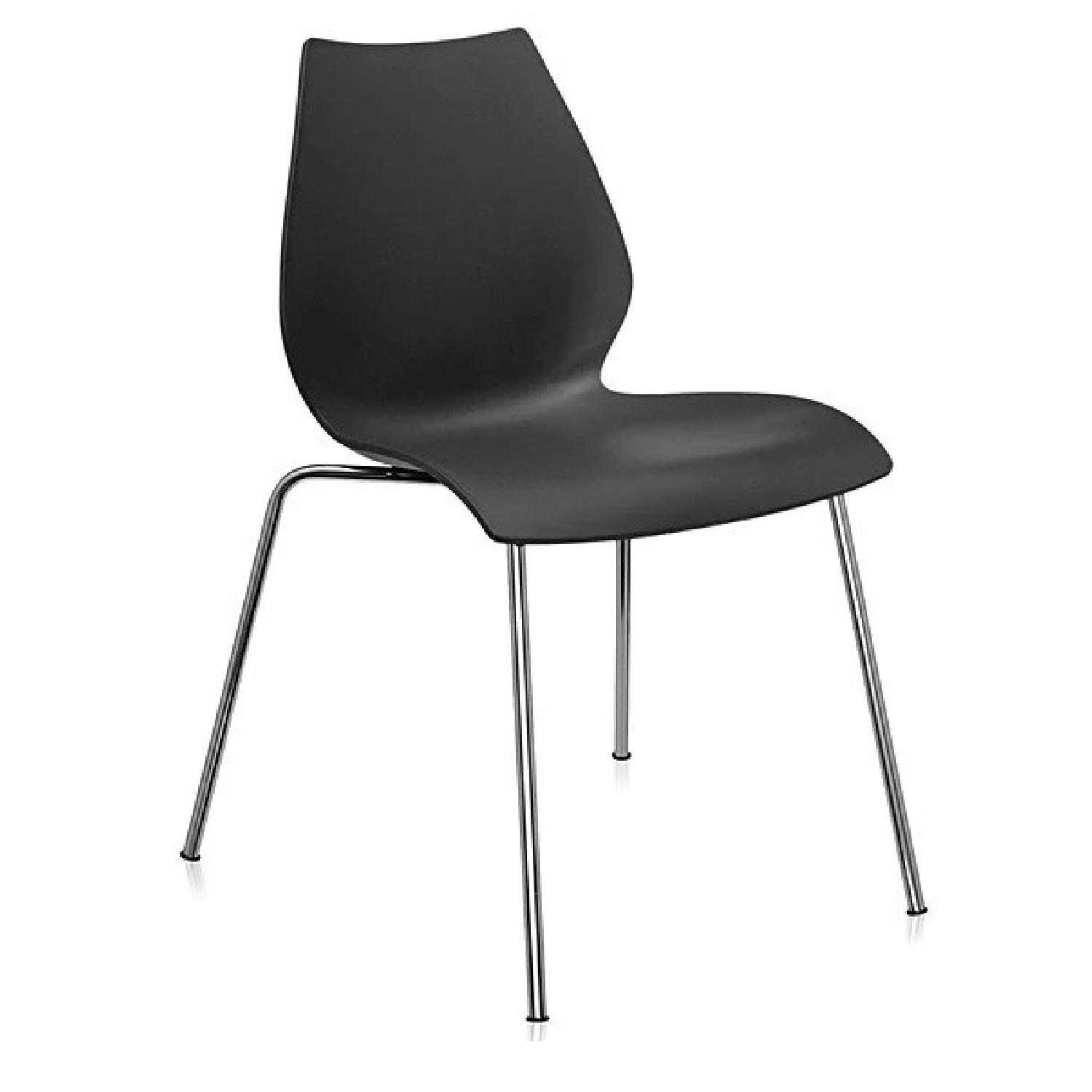 Kartell Italian Vico Magistretti Maui Chairs AptDeco