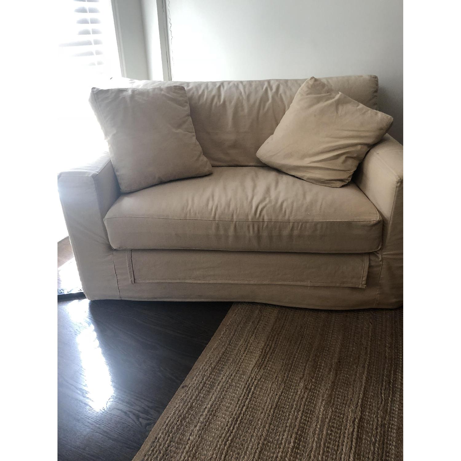 Crate & Barrel Axis II Twin Sleeper Sofa - image-1