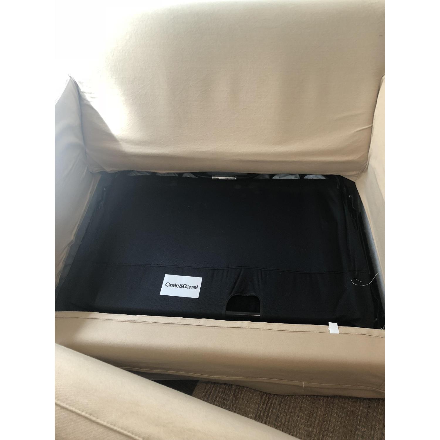 Crate & Barrel Axis II Twin Sleeper Sofa - image-3