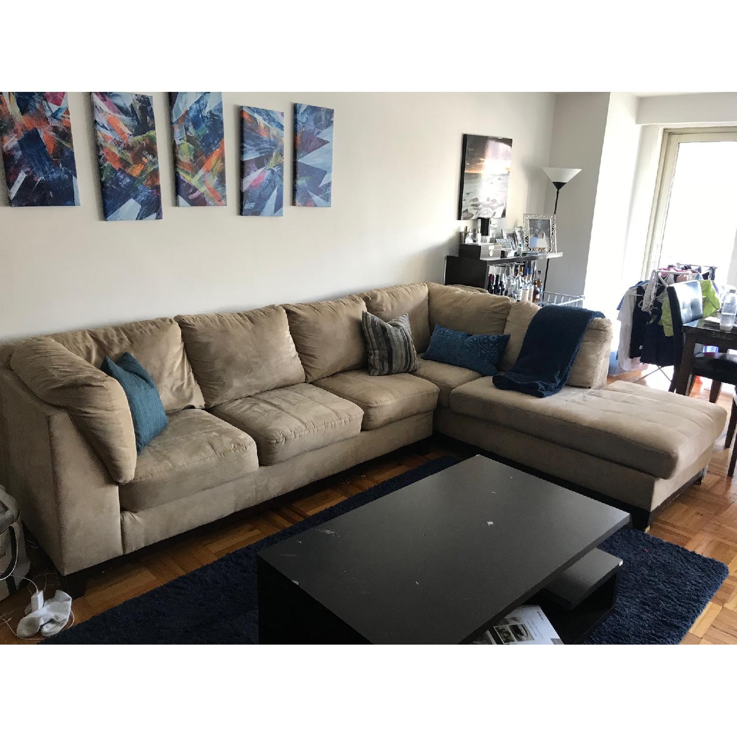 Ashley 2-Piece Sectional Sofa w/ Chaise - image-1