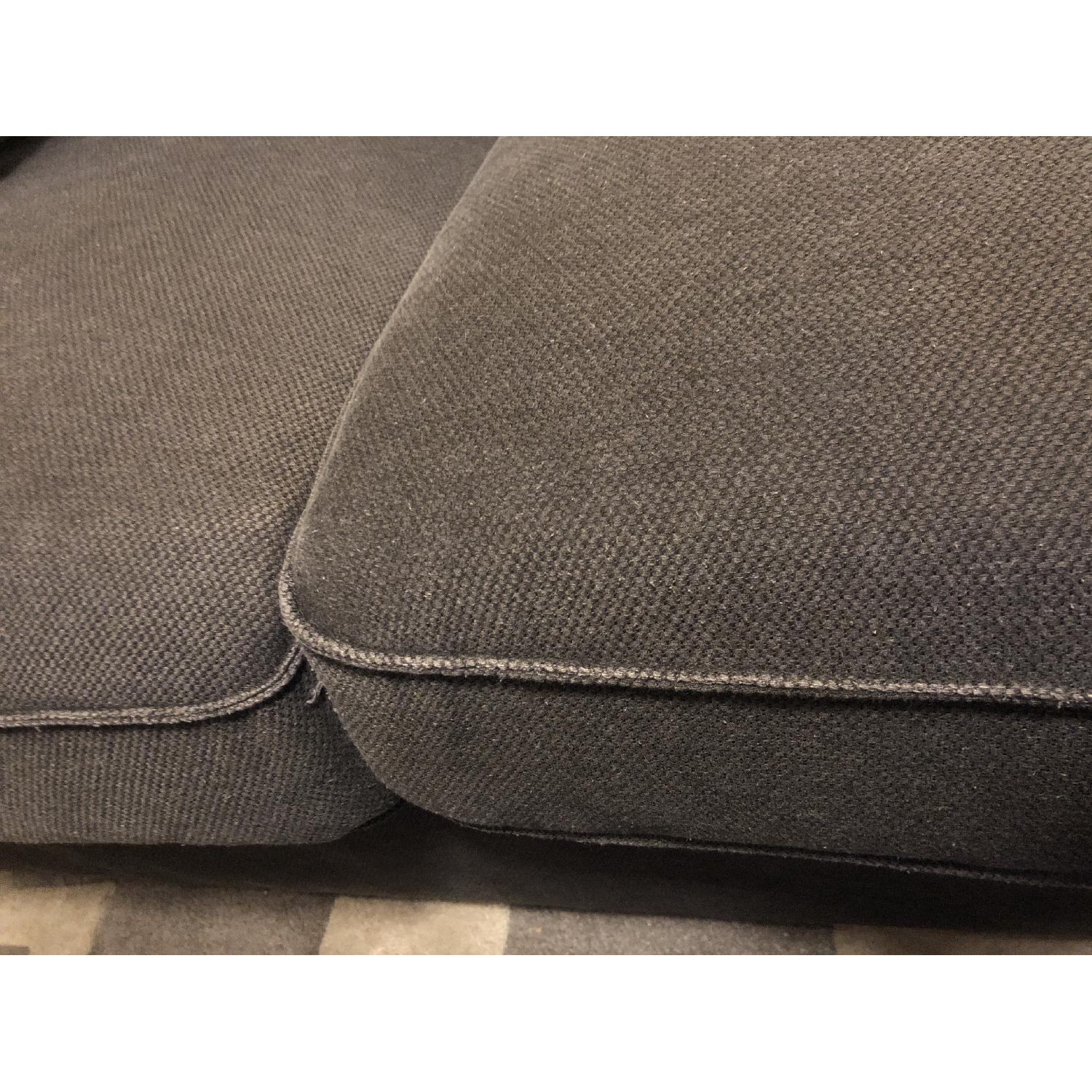 Ikea Kivik Sectional Sofa w/ Chaise in Dark Blue/Grey - image-4