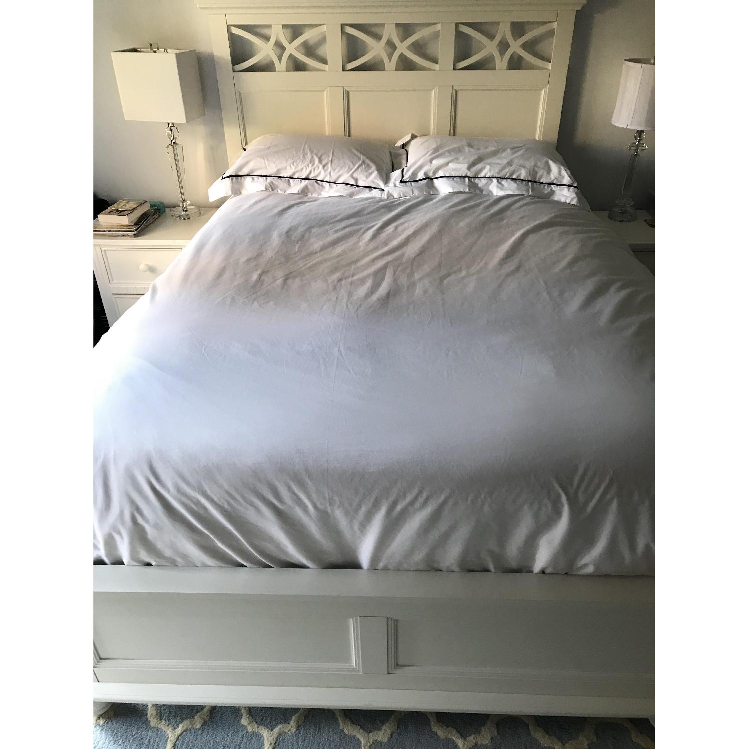 Alcott Hill Hanning White Panel Full/Double Size Bed - image-3