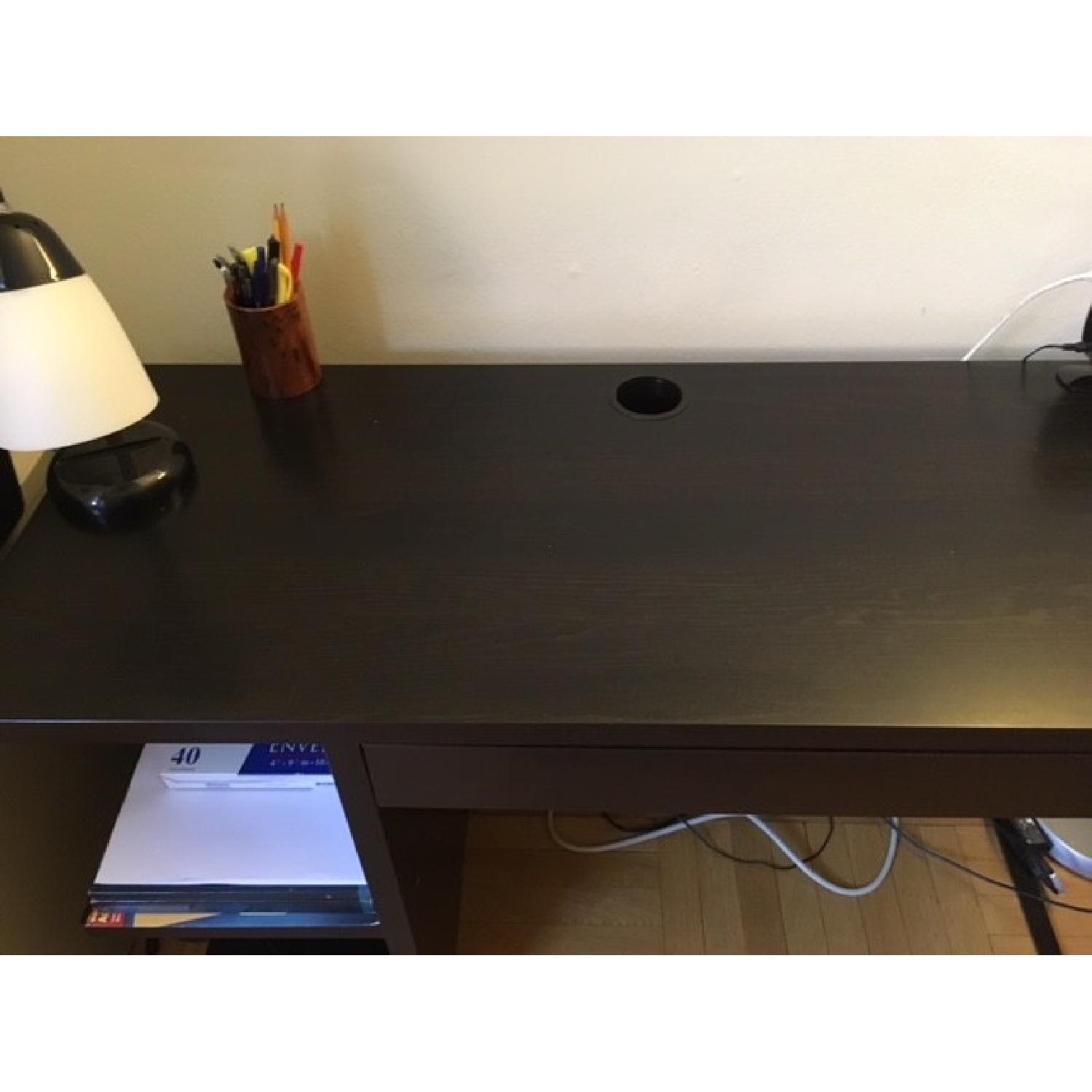Ikea Micke Desk w/ Integrated Storage - image-3